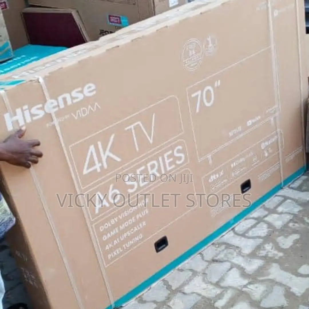 Original Hisense 70”Inches Uhd4k Smart Tv