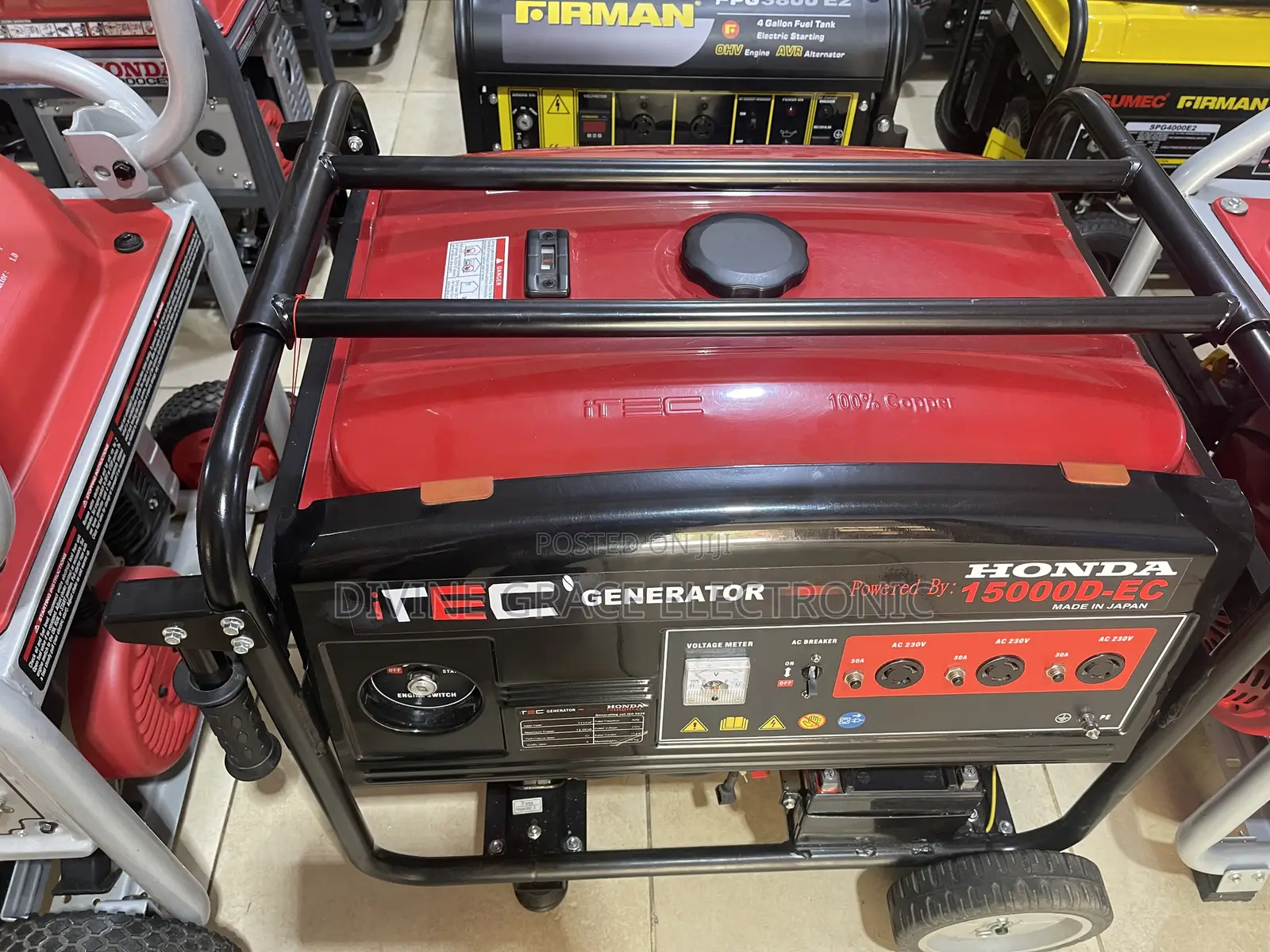 12kva Itec Honda Petrol Generator