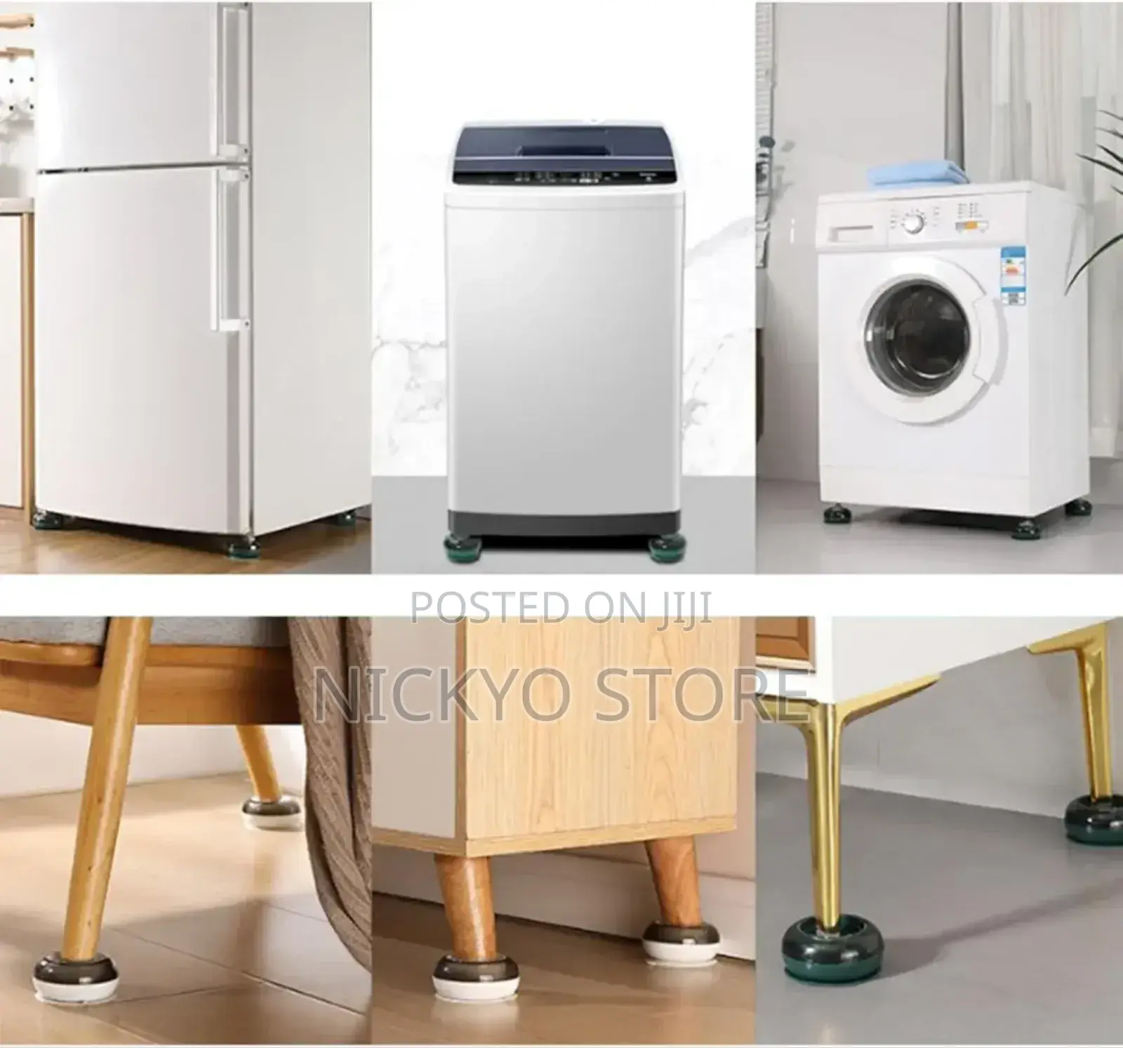 Anti-Vibration Pads for Washing Machines, Refrigerators