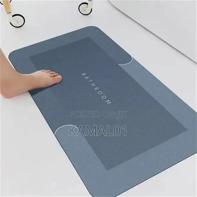 Absorbent Bathroom Door Mats Slip Resistant