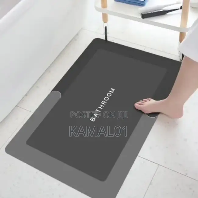 Absorbent Bathroom Door Mats Slip Resistant