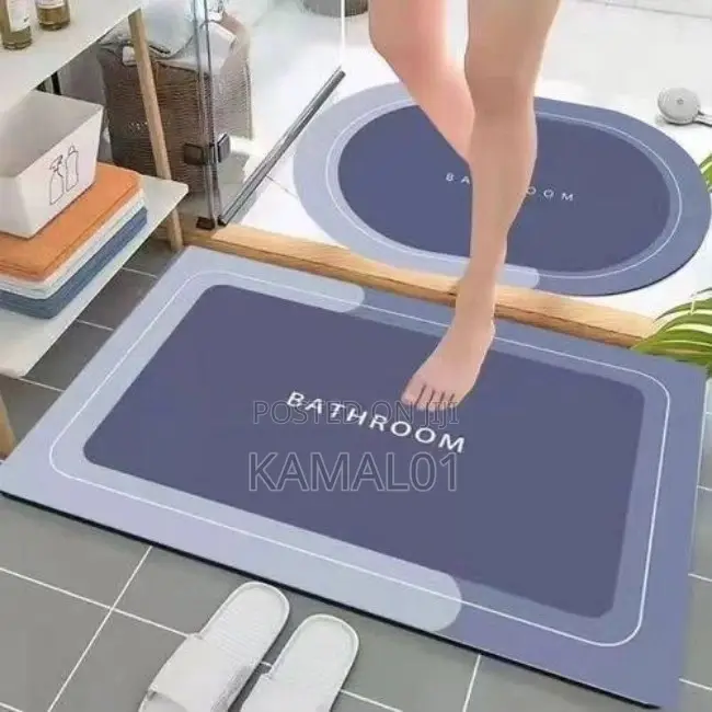 Absorbent Bathroom Door Mats Slip Resistant