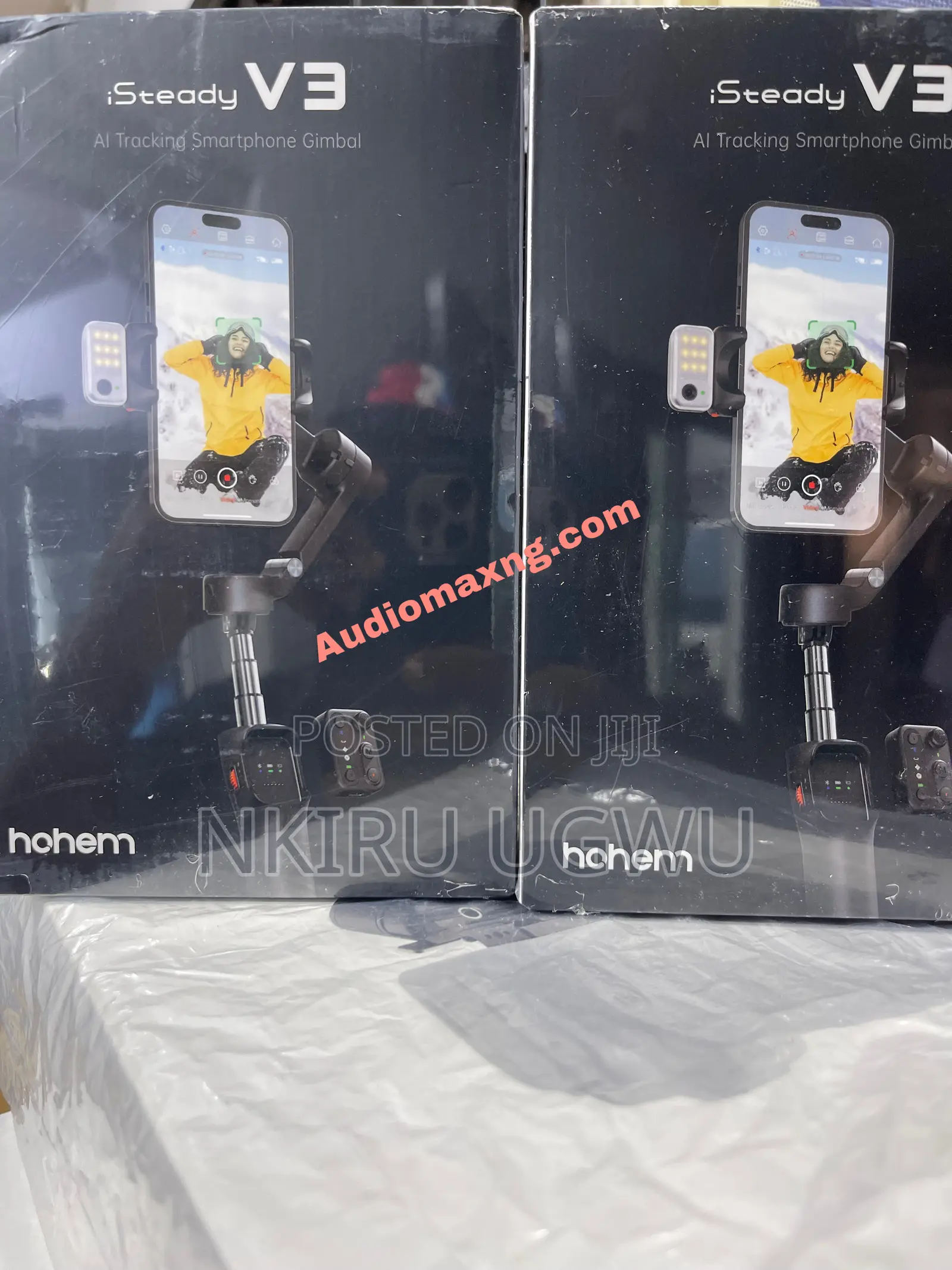 Isteady V3 Foldable Smartphone AI Gimbal Stabilizer | Hohem