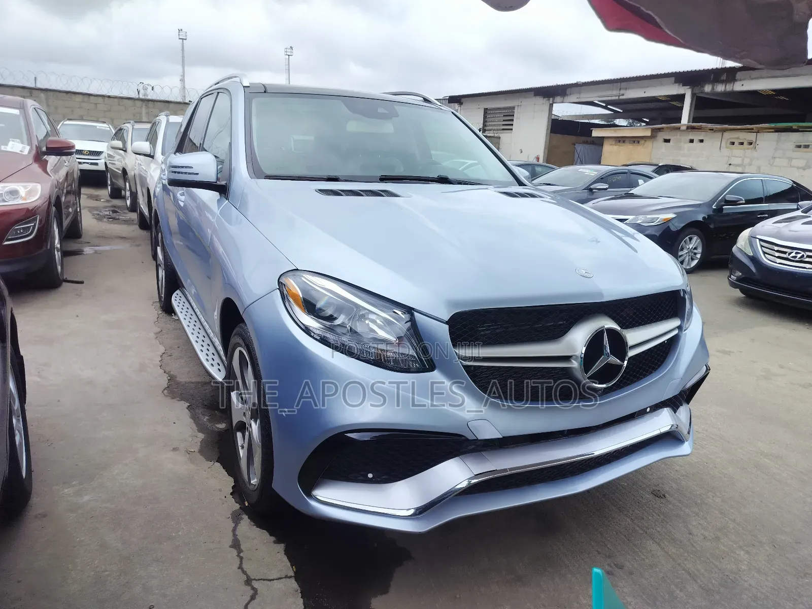 Mercedes-Benz GLE-Class GLE 350 2017 Blue
