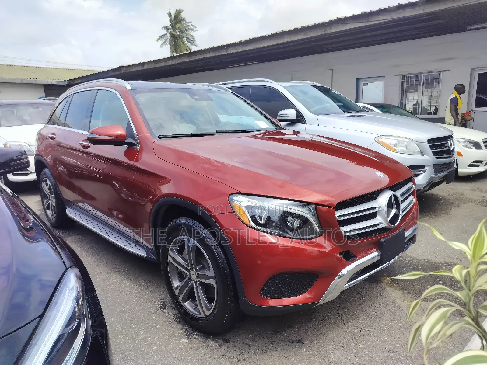 Mercedes-Benz GLC-Class 2018 Red
