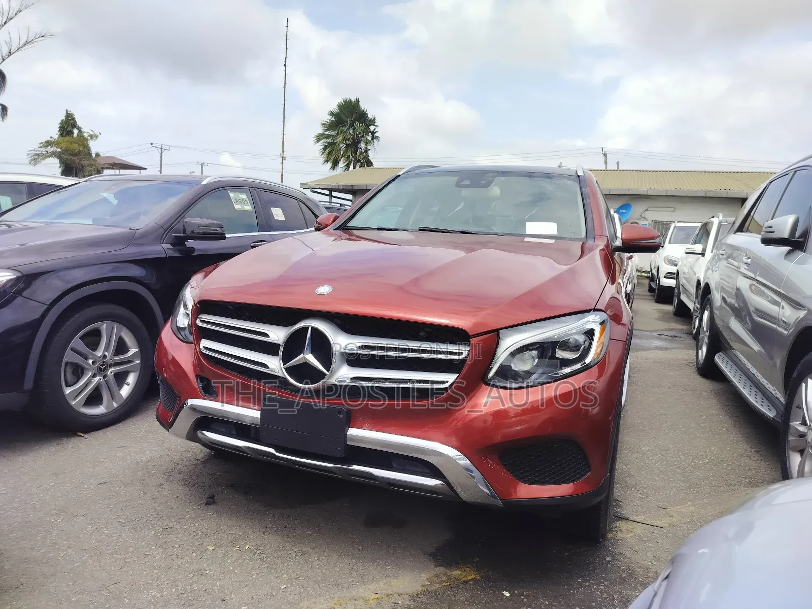 Mercedes-Benz GLC-Class 2018 Red