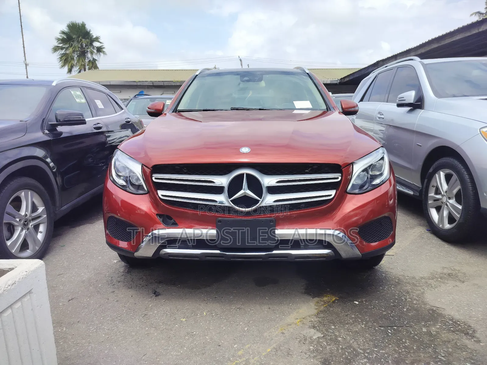 Mercedes-Benz GLC-Class 2018 Red
