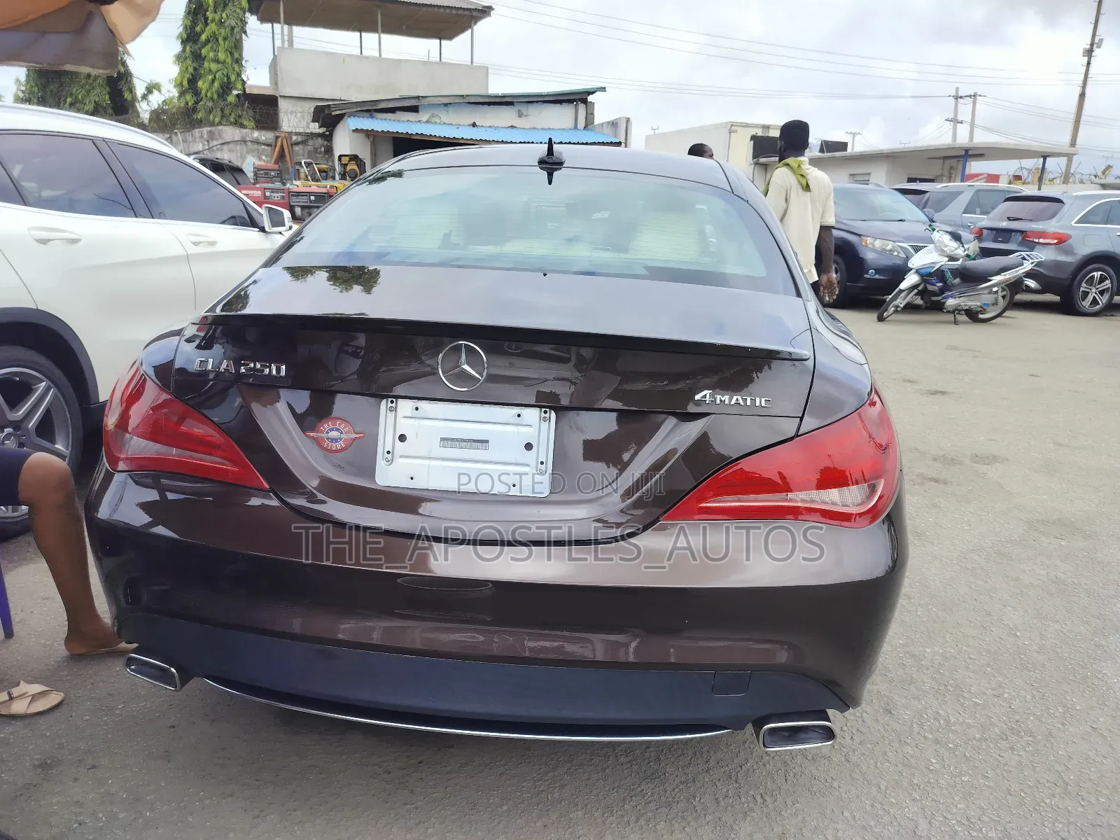 Mercedes-Benz CLA-Class CLA 250 4MATIC Sedan 2015 Brown