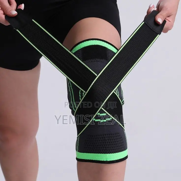 Knee Support (Green and Black)