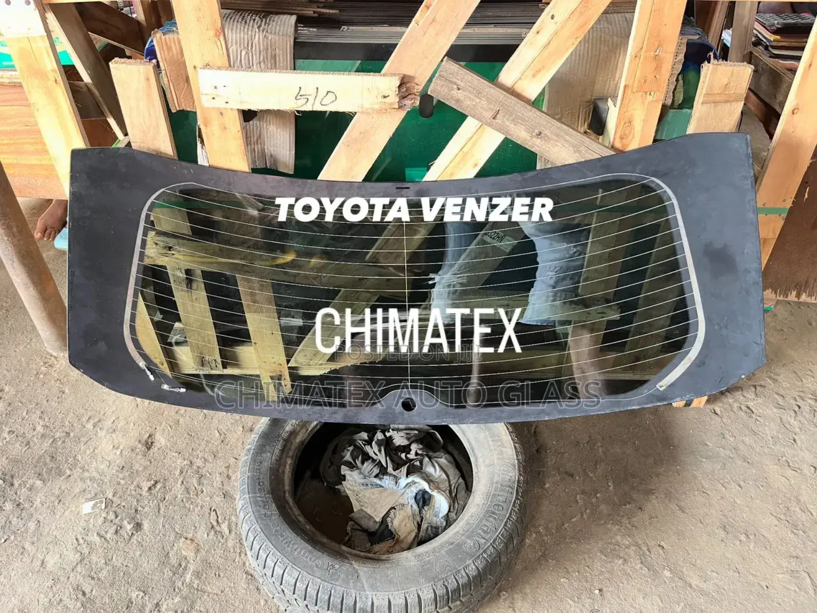Toyota Venzer Front and Back Windscreen Glass Available