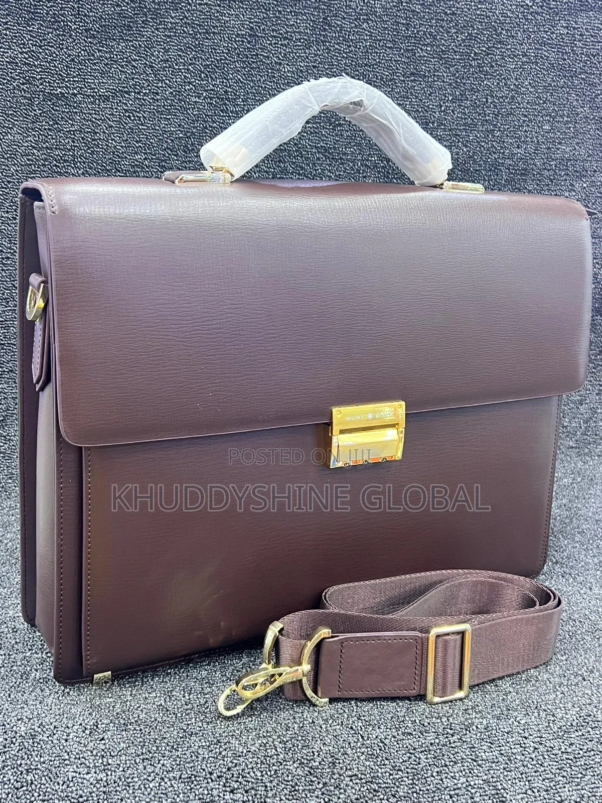 Luxury Classic Leather Briefcase Laptop Documents Bags