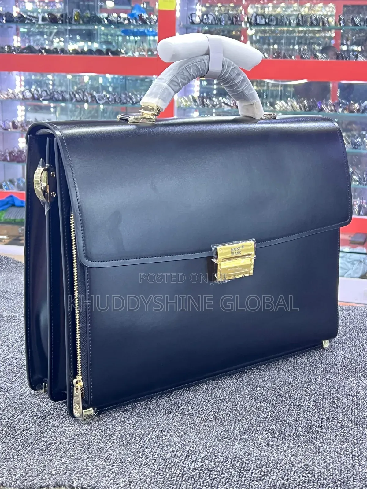 Luxury Classic Leather Briefcase Laptop Documents Bags