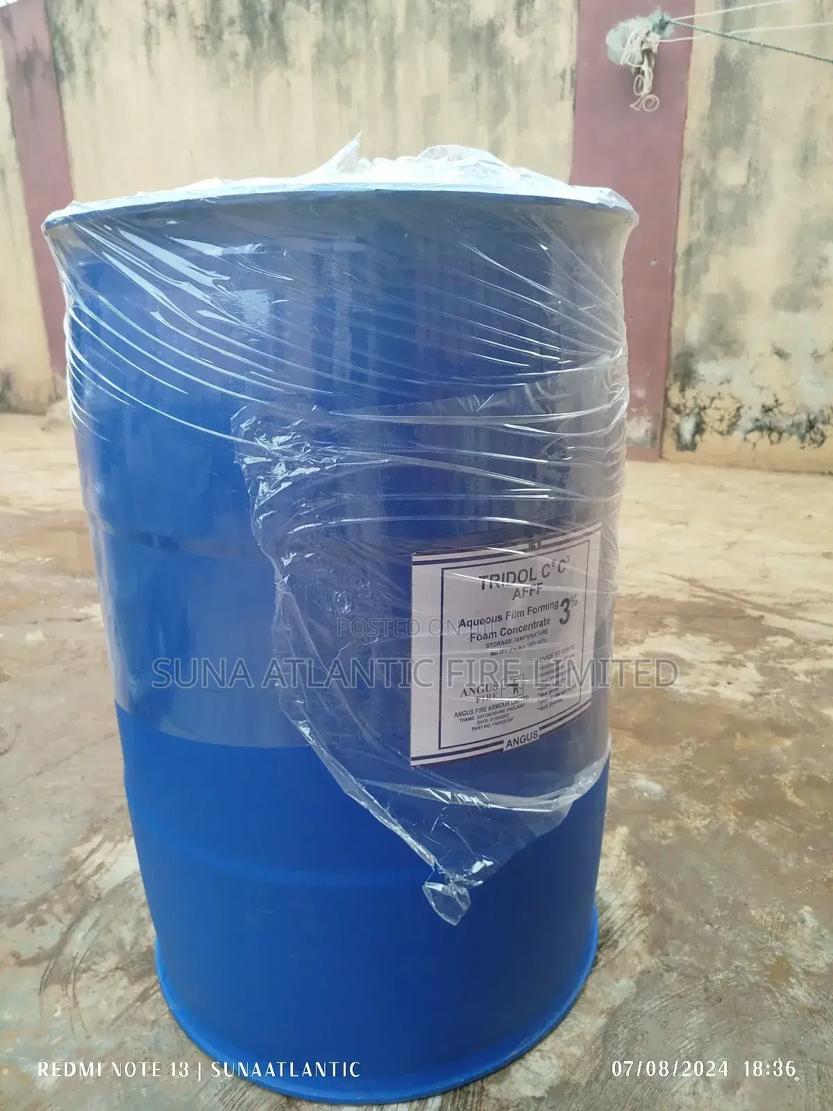 Aqueous Film Forming Foam Concentrate AFFF 200L