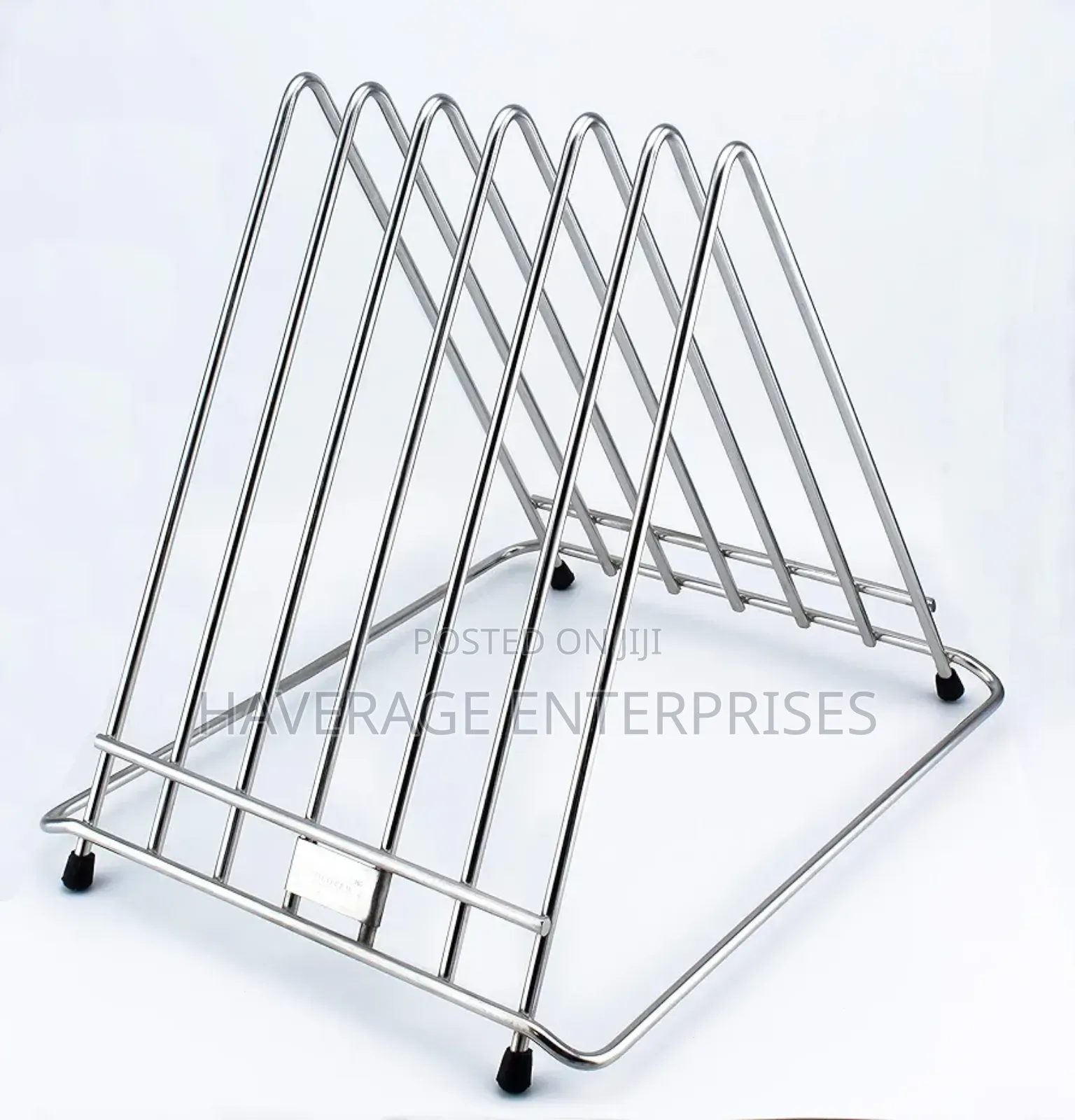 Chef INOX Stainless Steel Chopping Board Stand - Silver