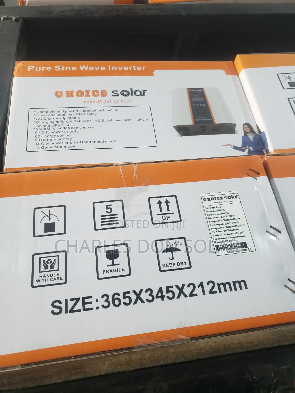 Choice Inverter 2.5kva 24v Hybrid