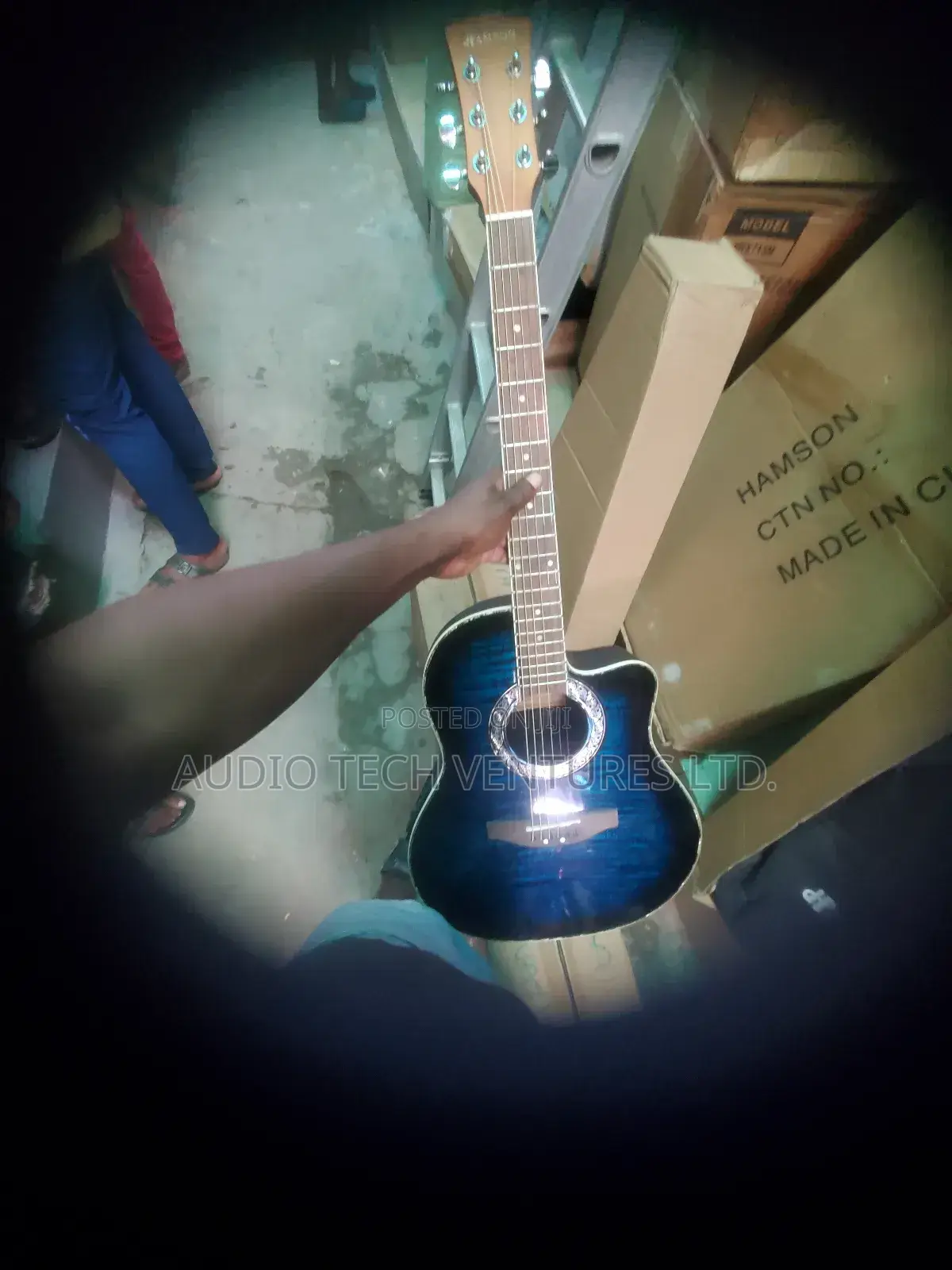 Hamson Semi Acoustic Guitar