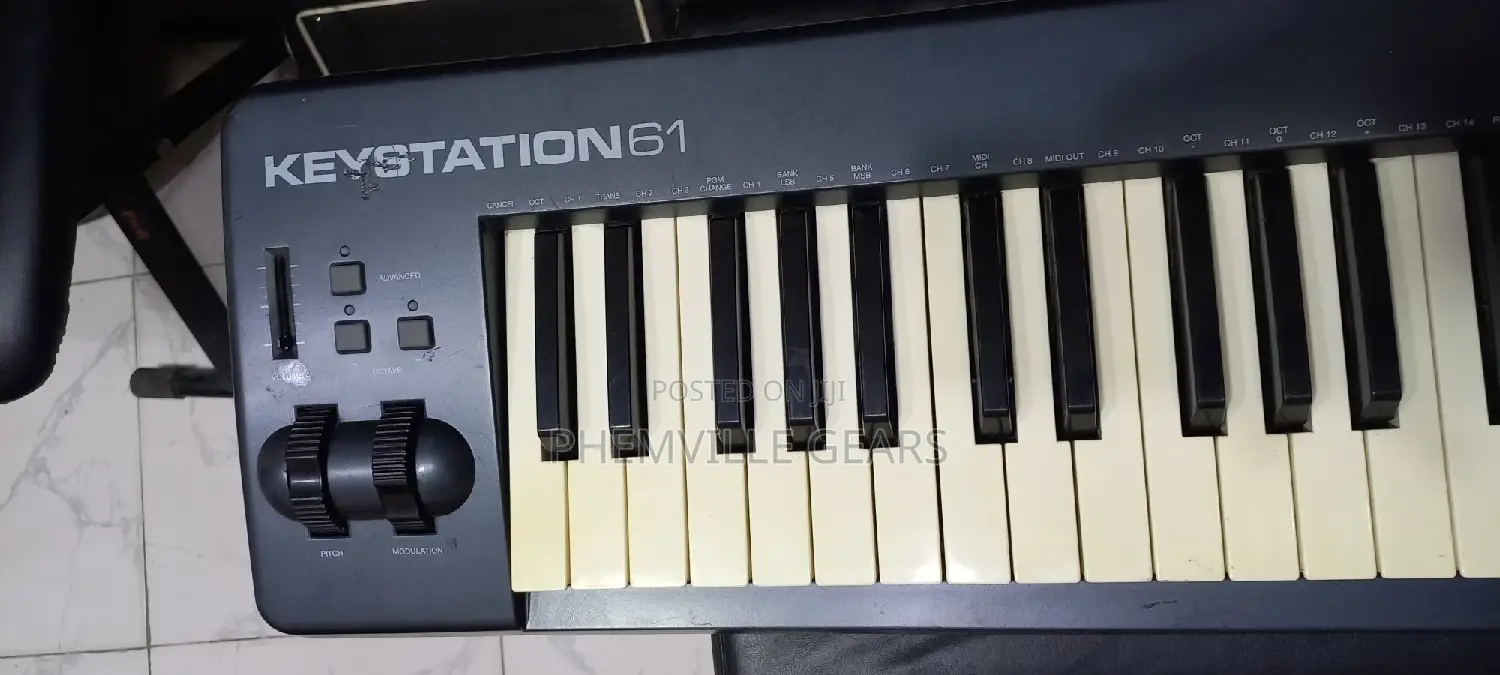 M _Audio Keystation61 Midi Uk Used Keyboard