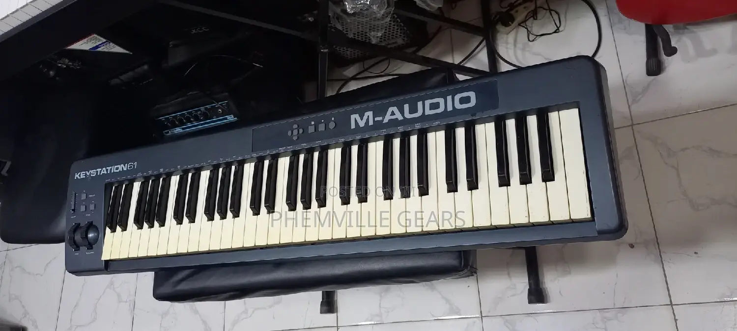 M _Audio Keystation61 Midi Uk Used Keyboard
