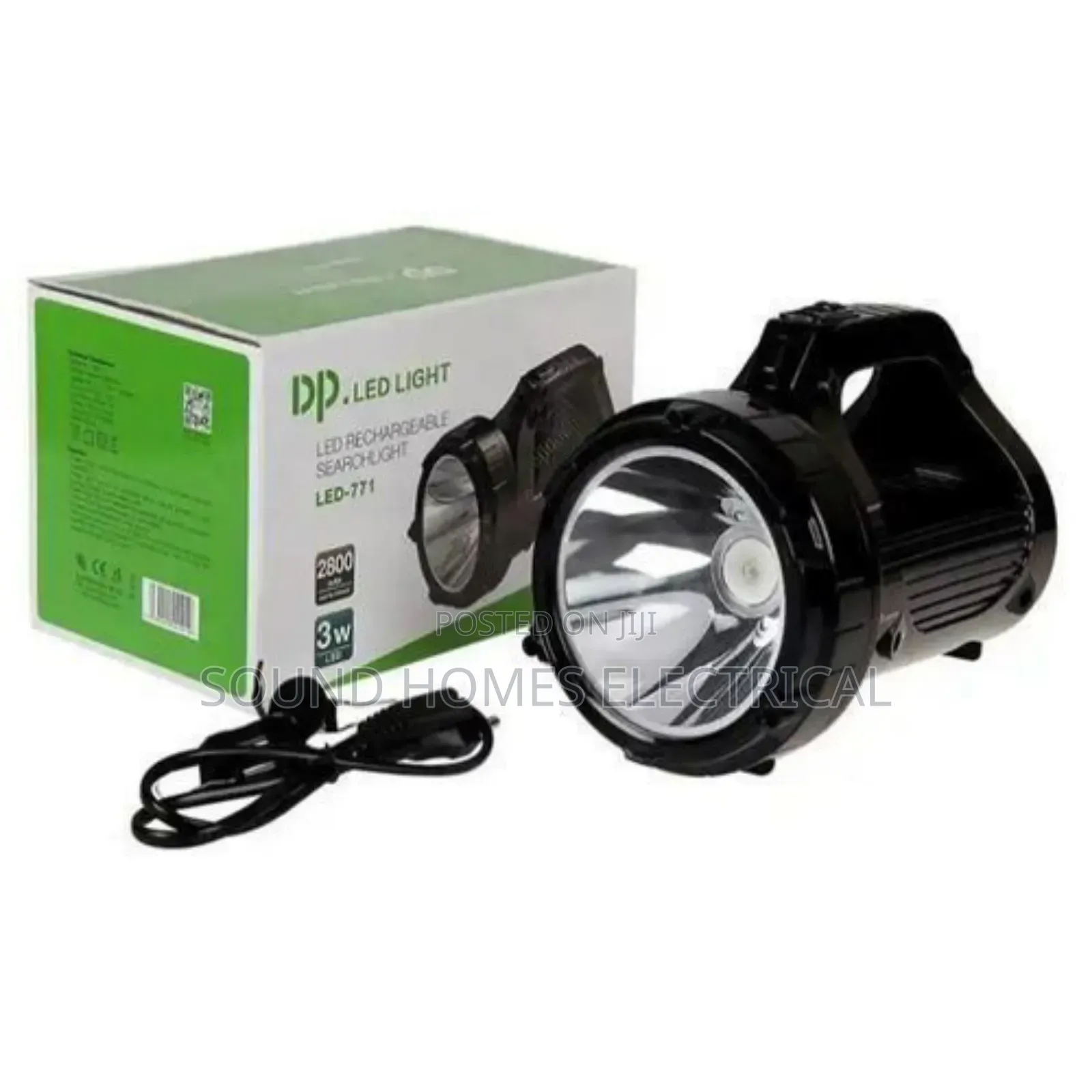 DP LED Rechargeable Searchlight/Torchlight