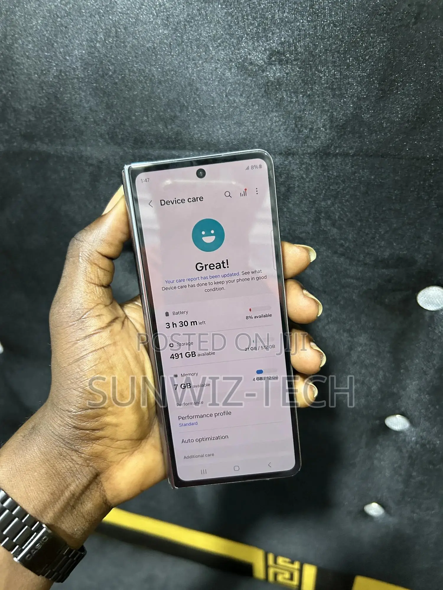 Samsung Galaxy Z Fold4 512 GB Blue