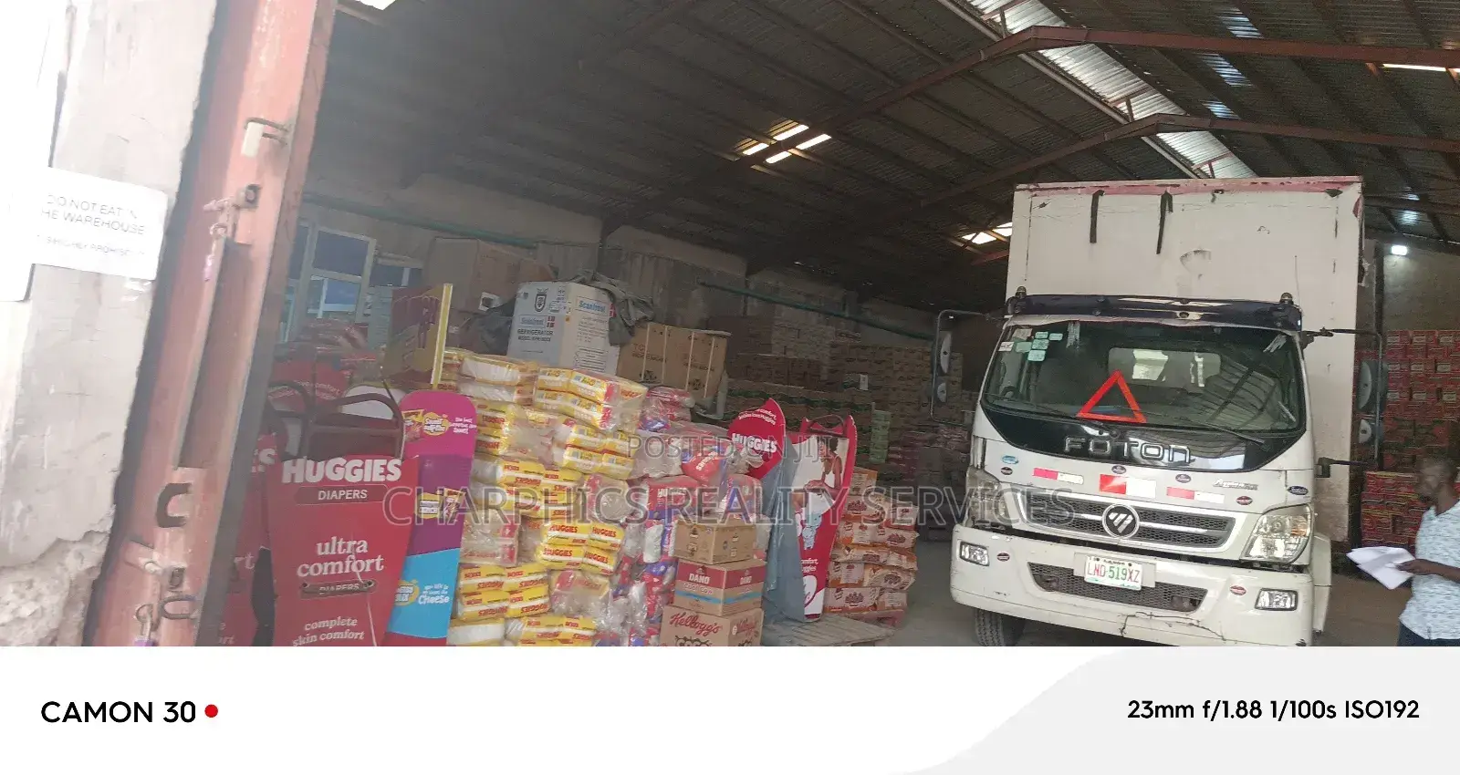 Warehouse 30,000sqft Off Eric Moore Rd Surulere