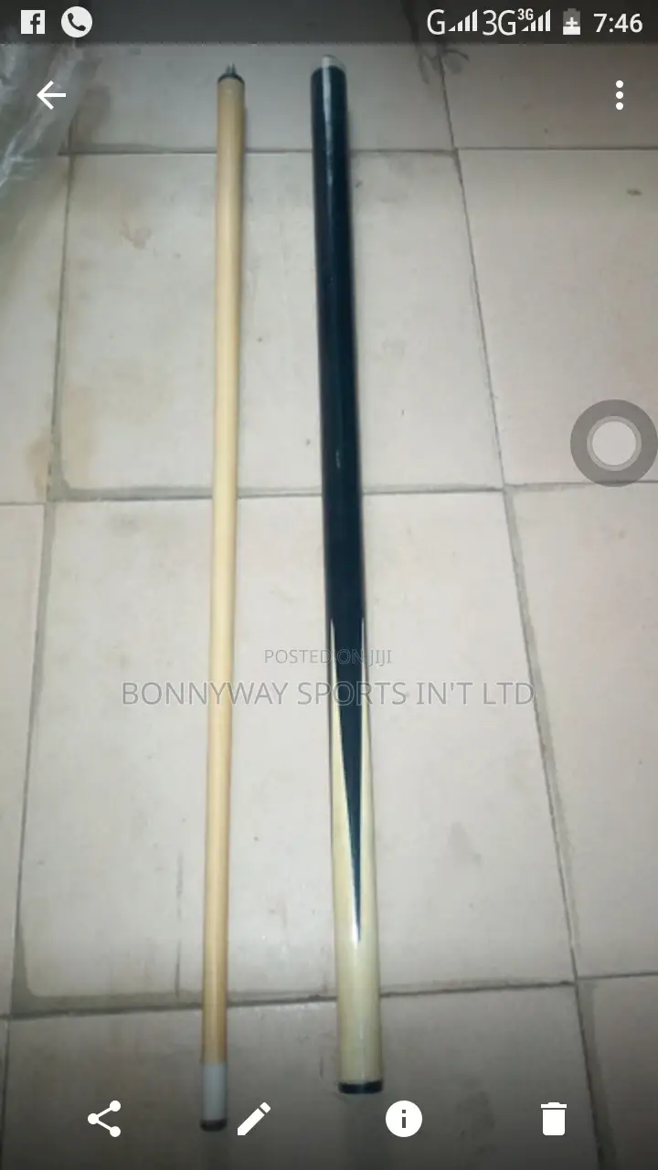 Get Ur Snooker Playing Tachable Nd Straight Sticks