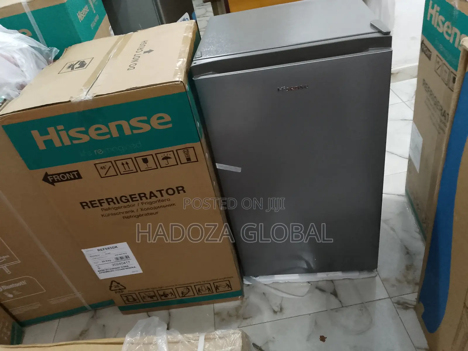Original Hisense Single Door Refrigerator 90L -Ref093dr