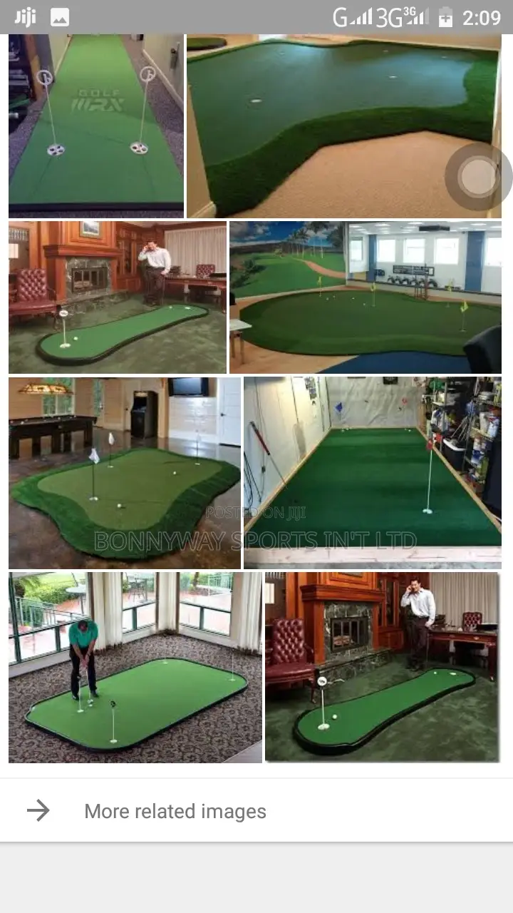 Training Golf Putting Mat
