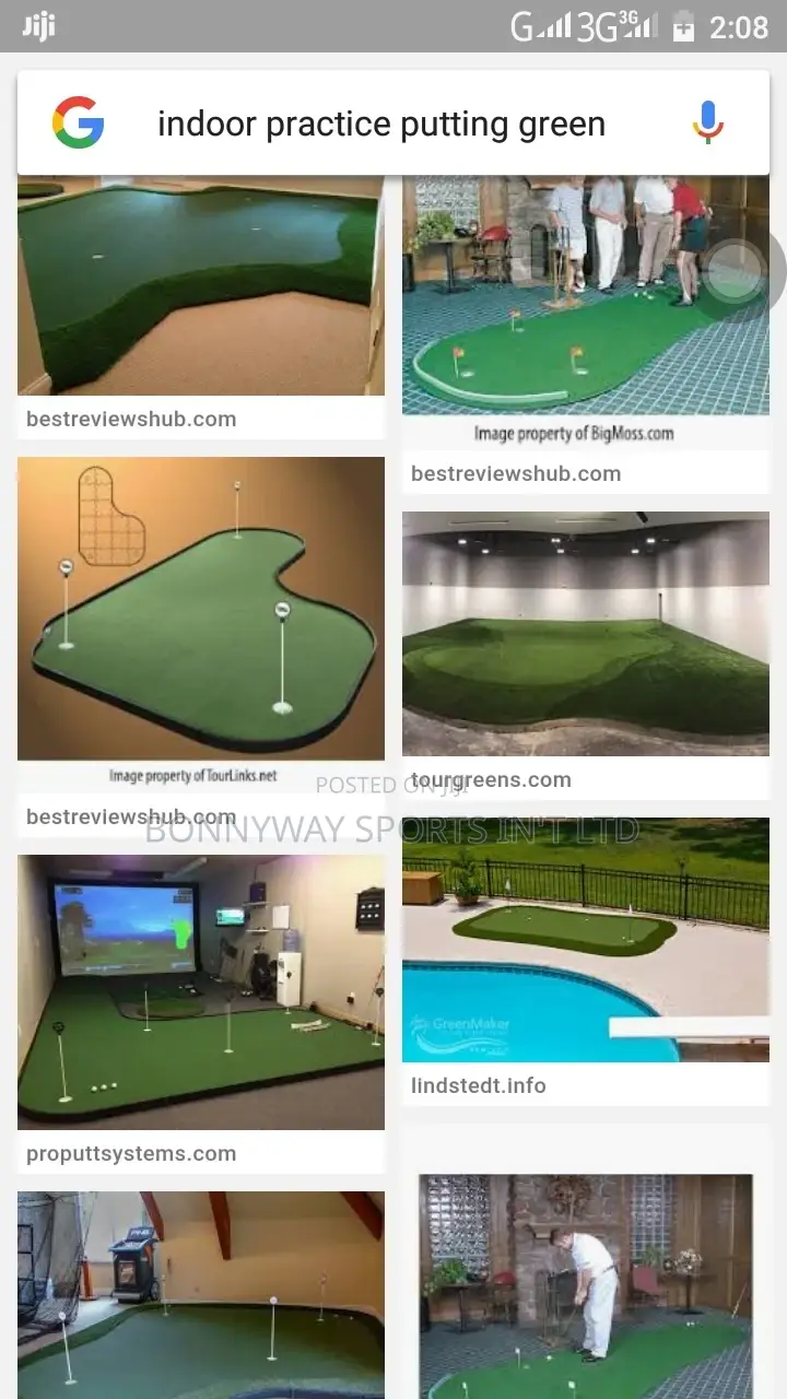Training Golf Putting Mat