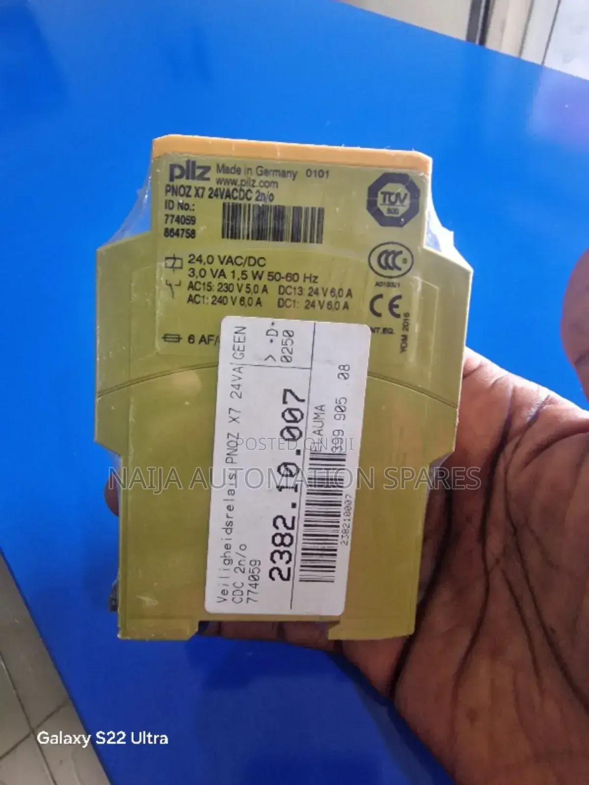 PILZ | 774059 | PNOZ X7 | Safety Relay