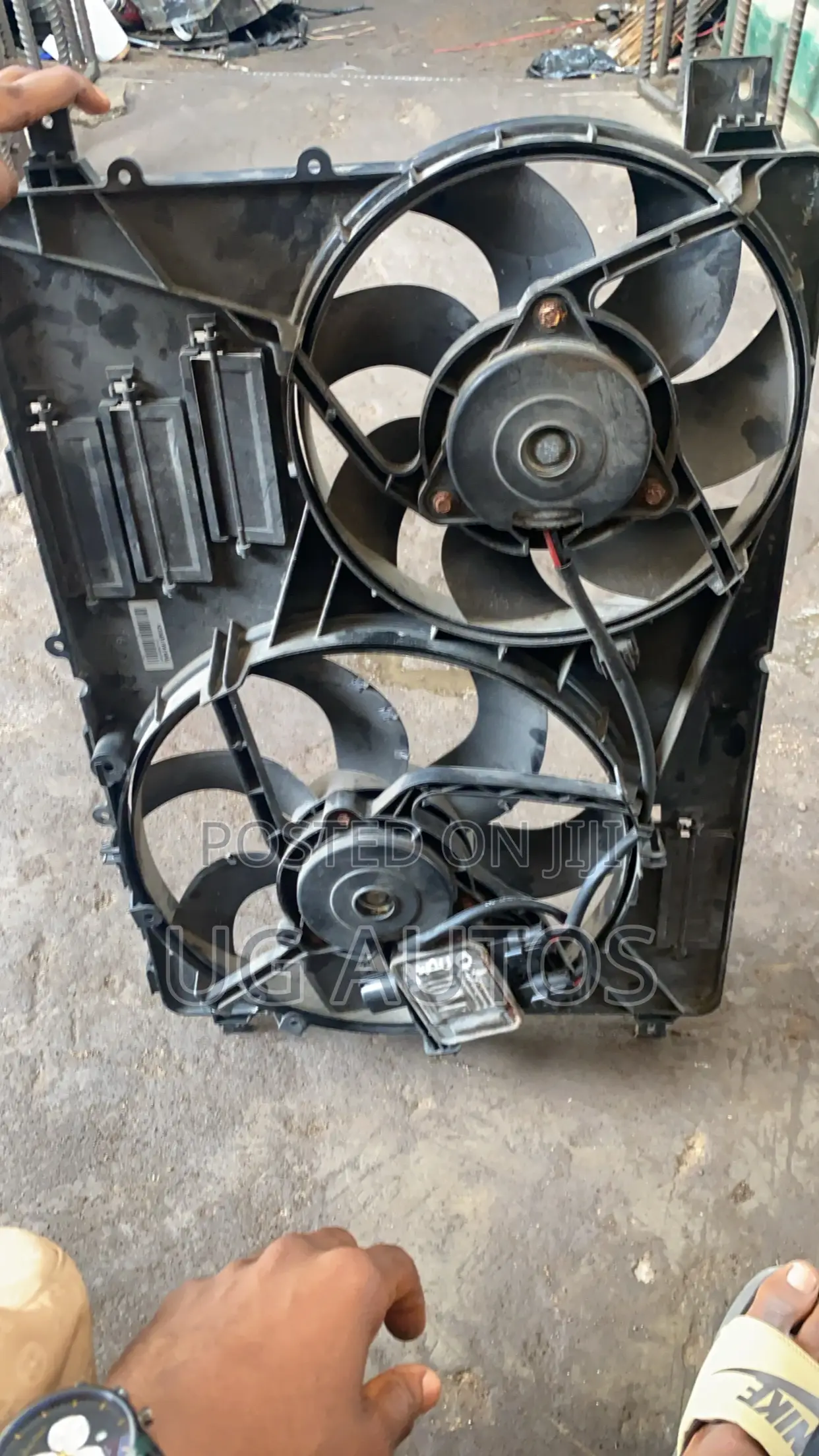 Complete Fan With Module Range Rover Evoque