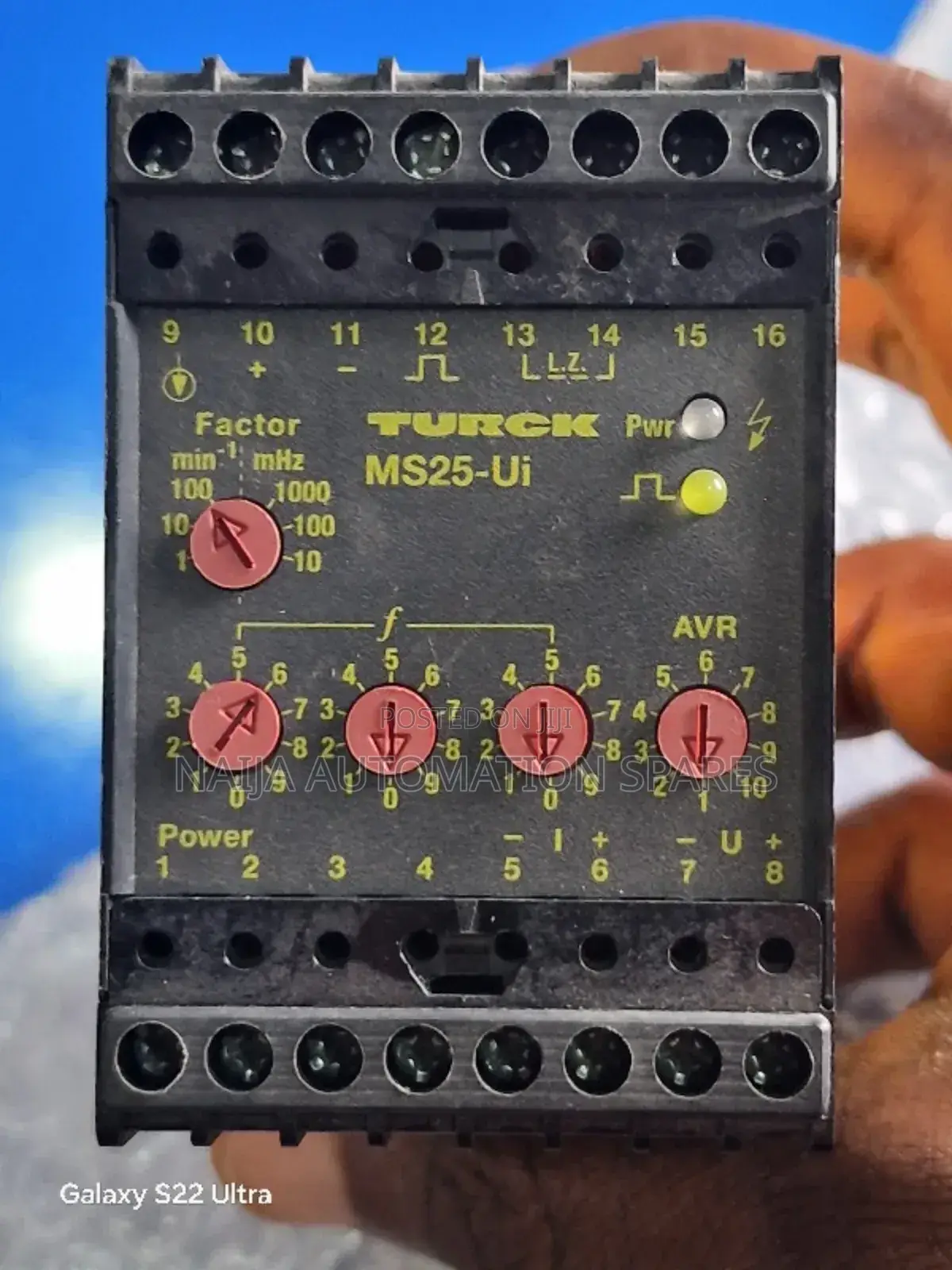 Turck Banner MS25-UI ROTATIONAL SPEED METER | 0508220