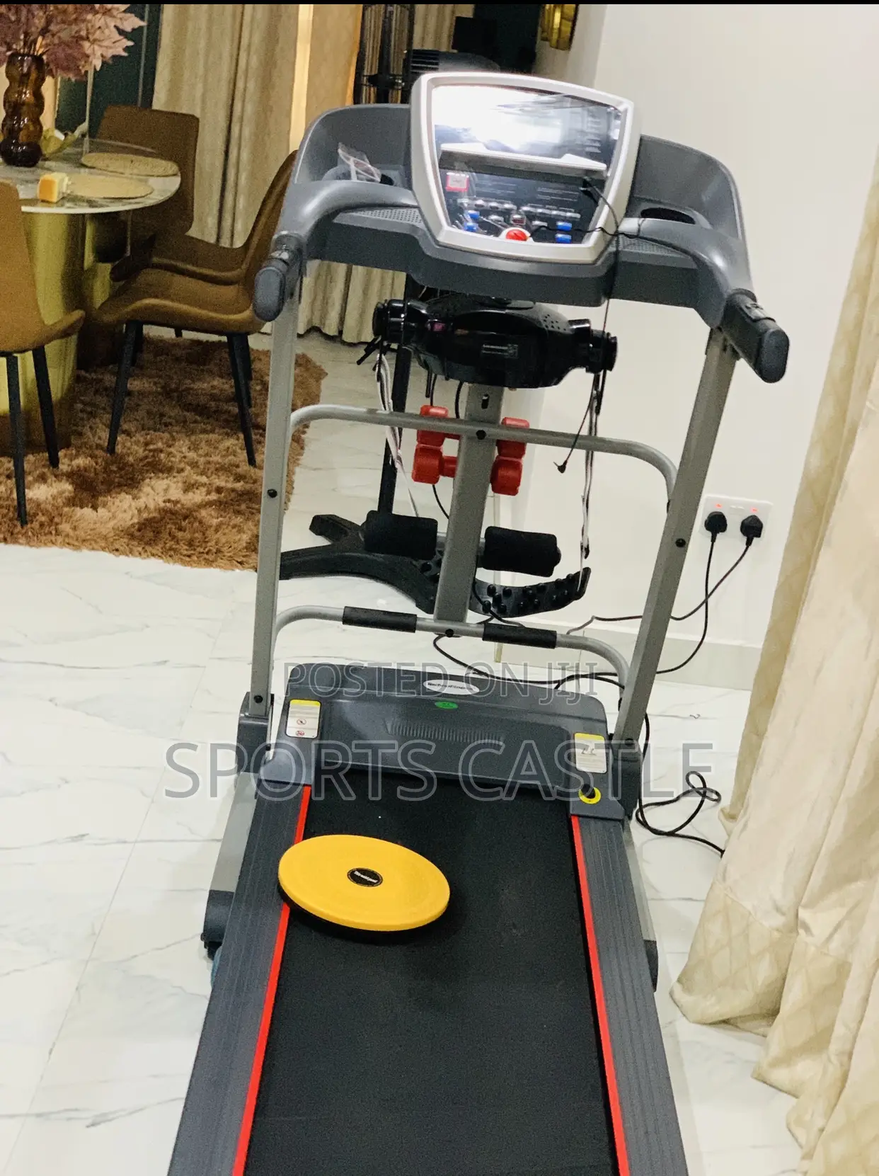 Solid  2.5hp Treadmill With Multiple Features And Warranty