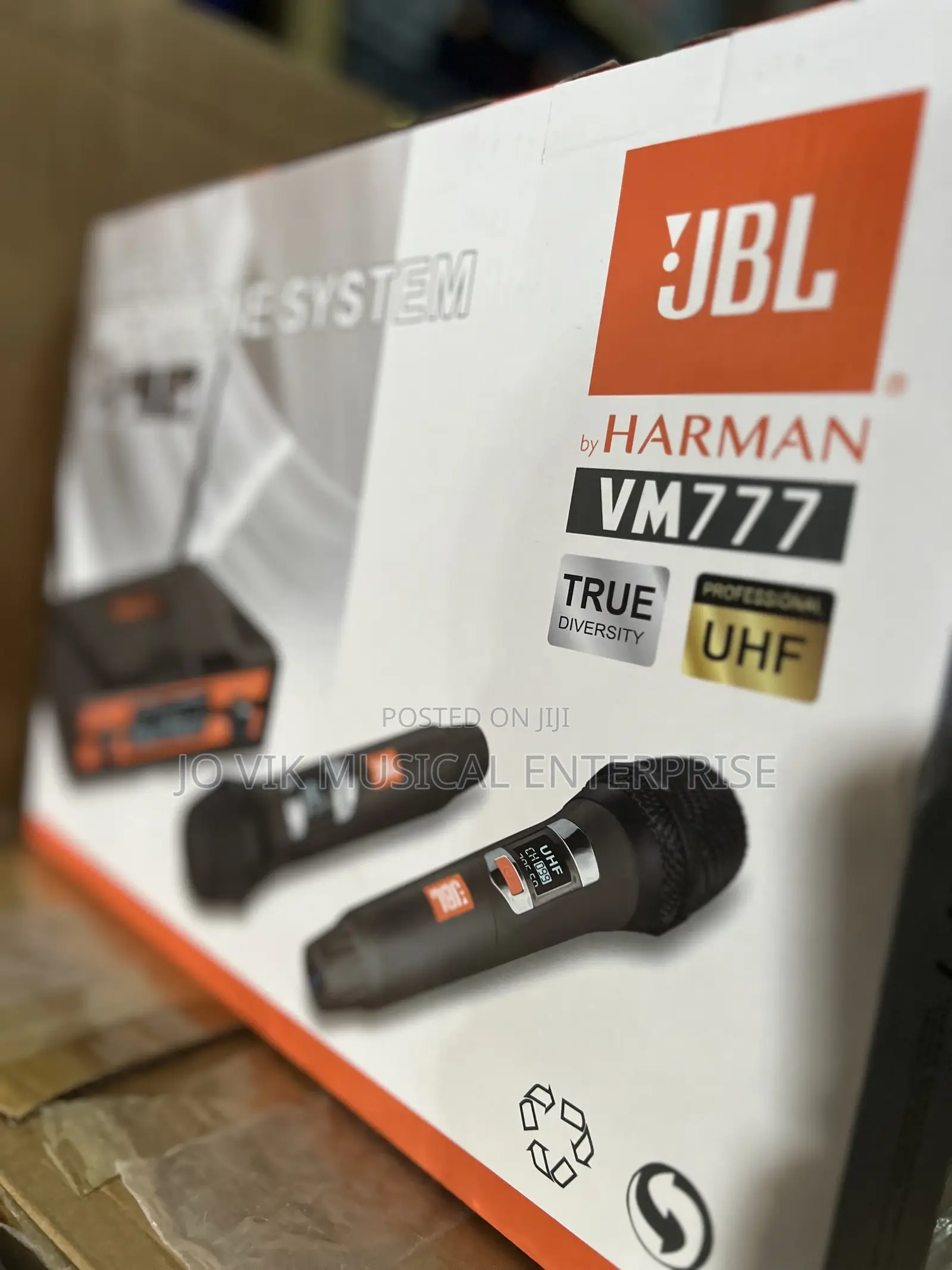Jbl Harman Vm777 Wireless Micophone System