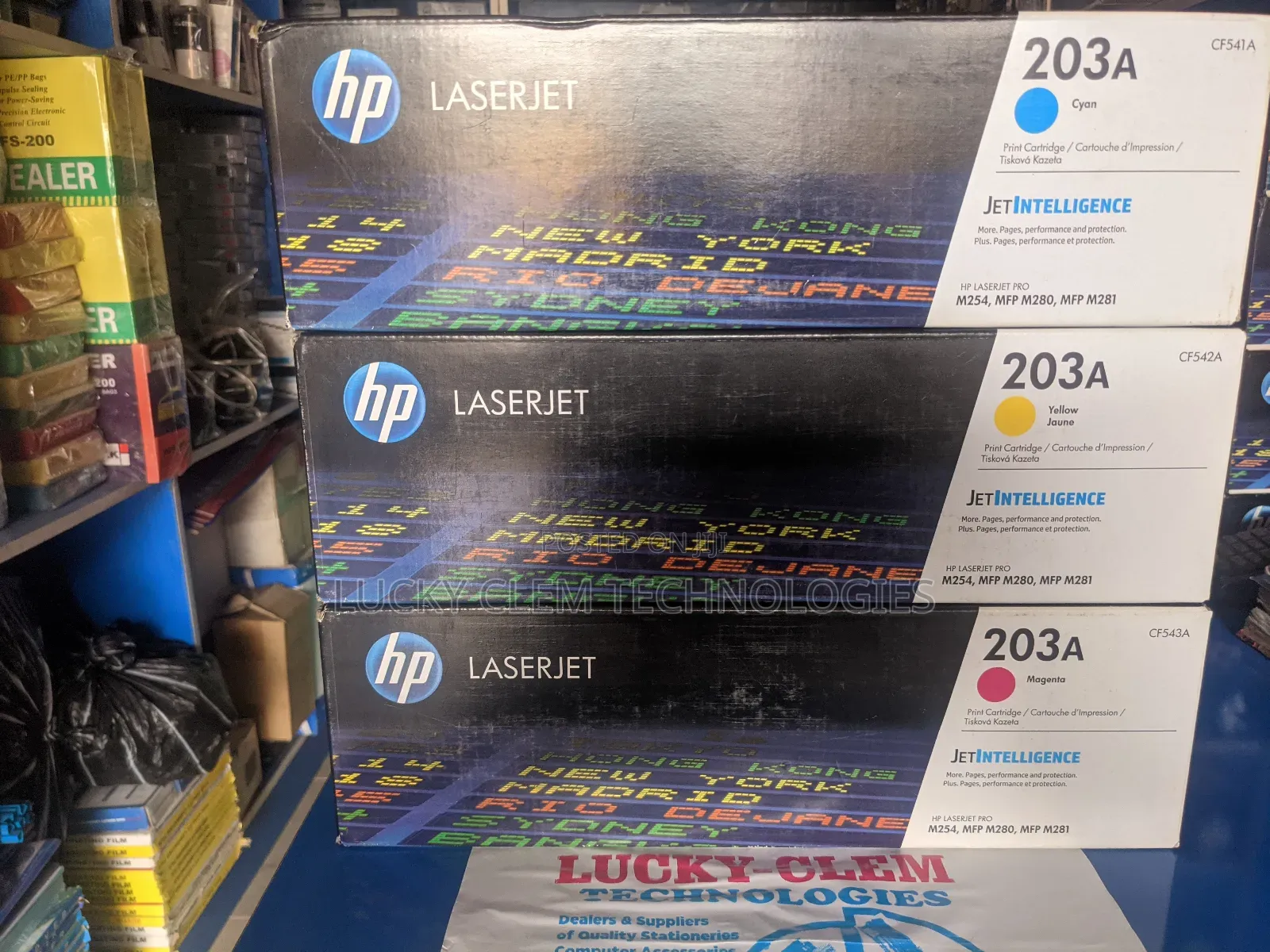 HP 203A Color Laser Toner