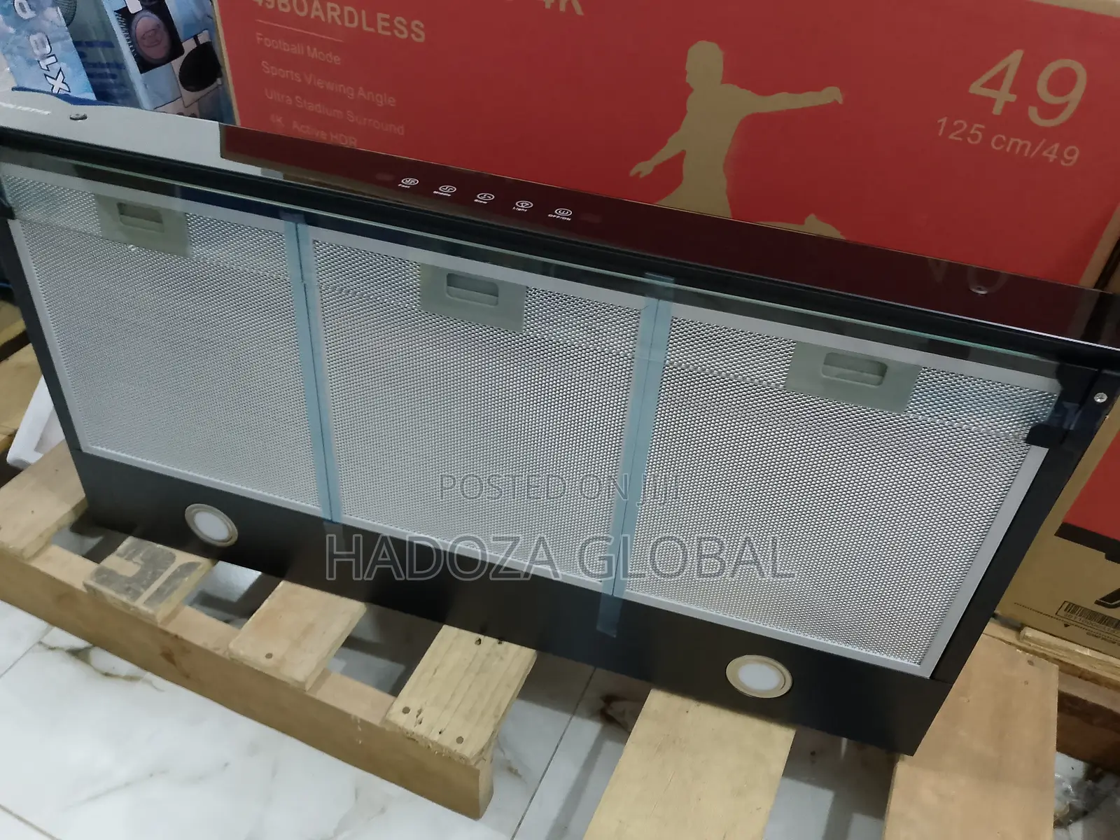 New - In Polystar Slim Cooker Hood -PV-JY9015B 2 in 1