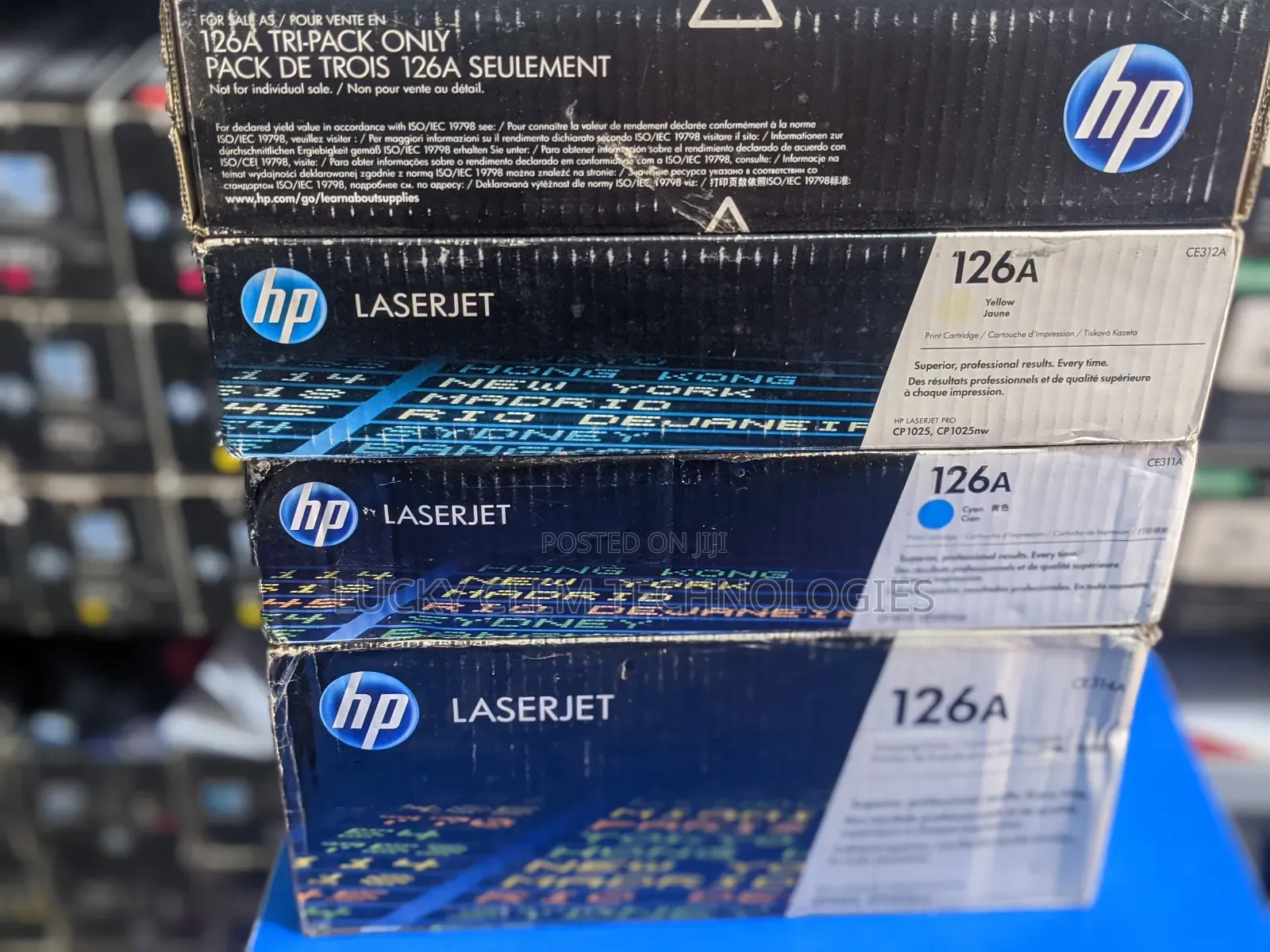 Hp 126a Color Laser Toner Cartridge