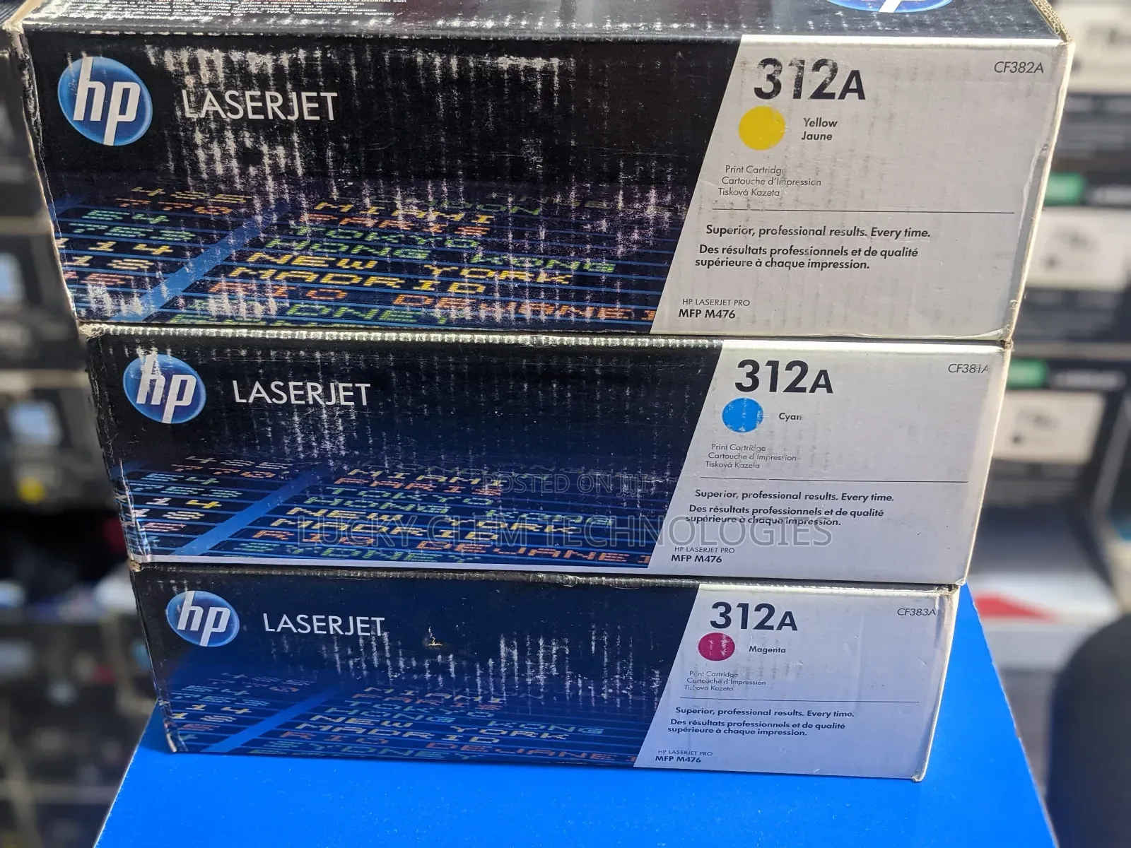 HP 312A Color Laserjet Toner Cartridge