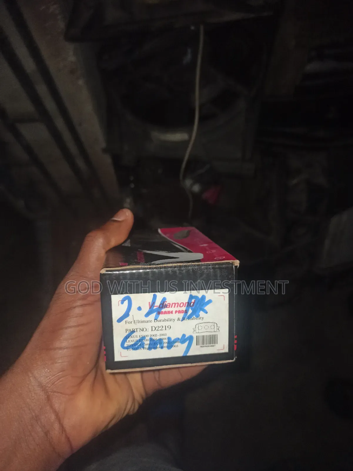 Brake Pad for 2.4 2.7 Camry