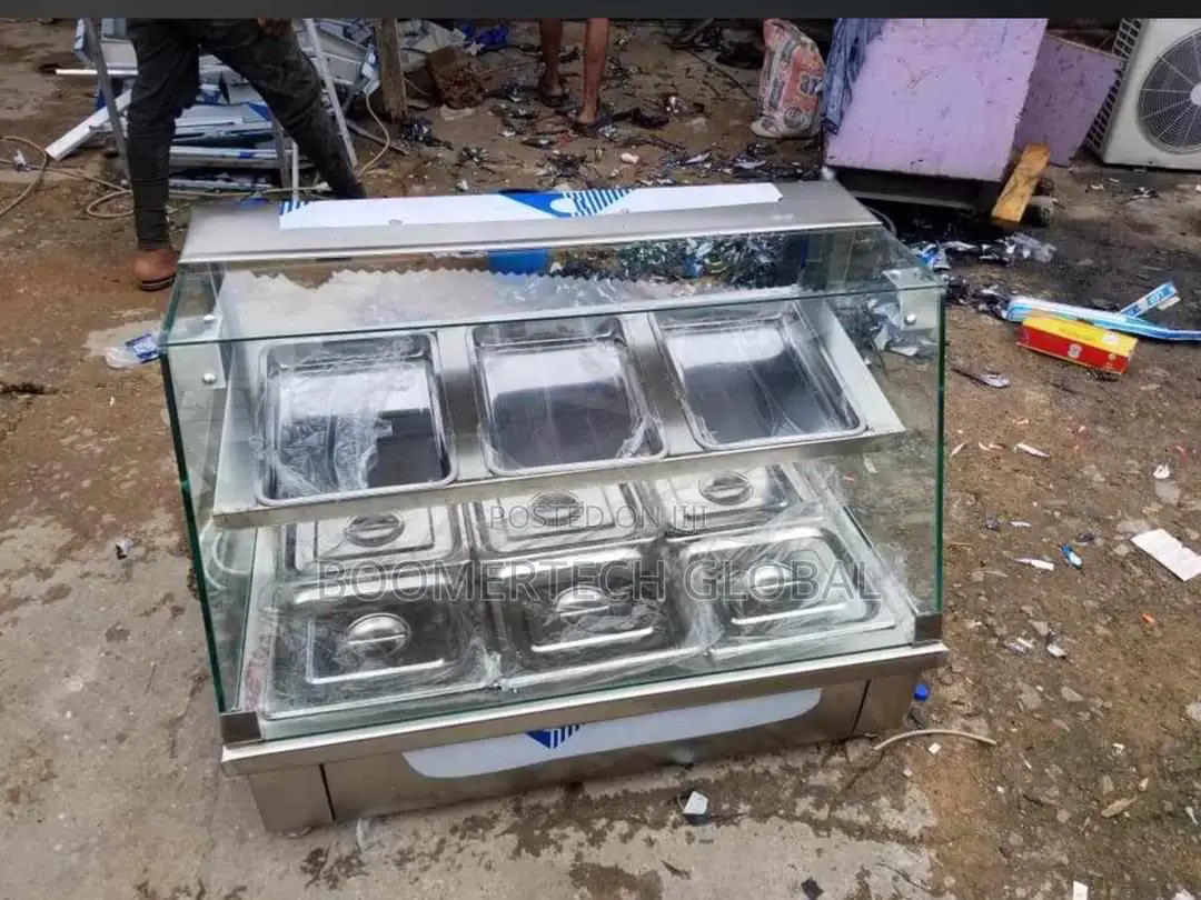 3 Tray's Food Warmer( 3 Up 6 Down)