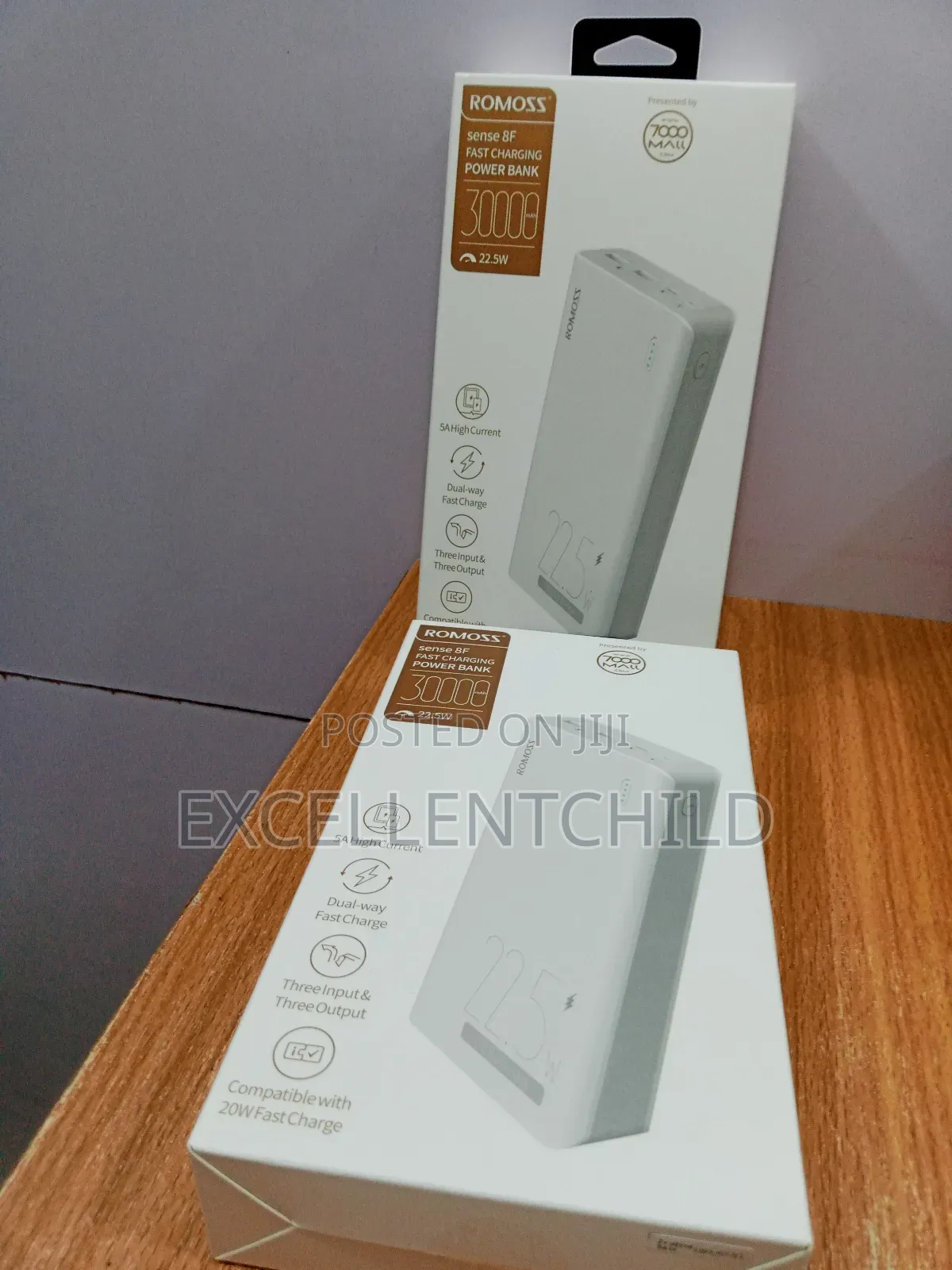 Romoss Sense 8F Fast Charging Power Bank 30,000mah 22.5W