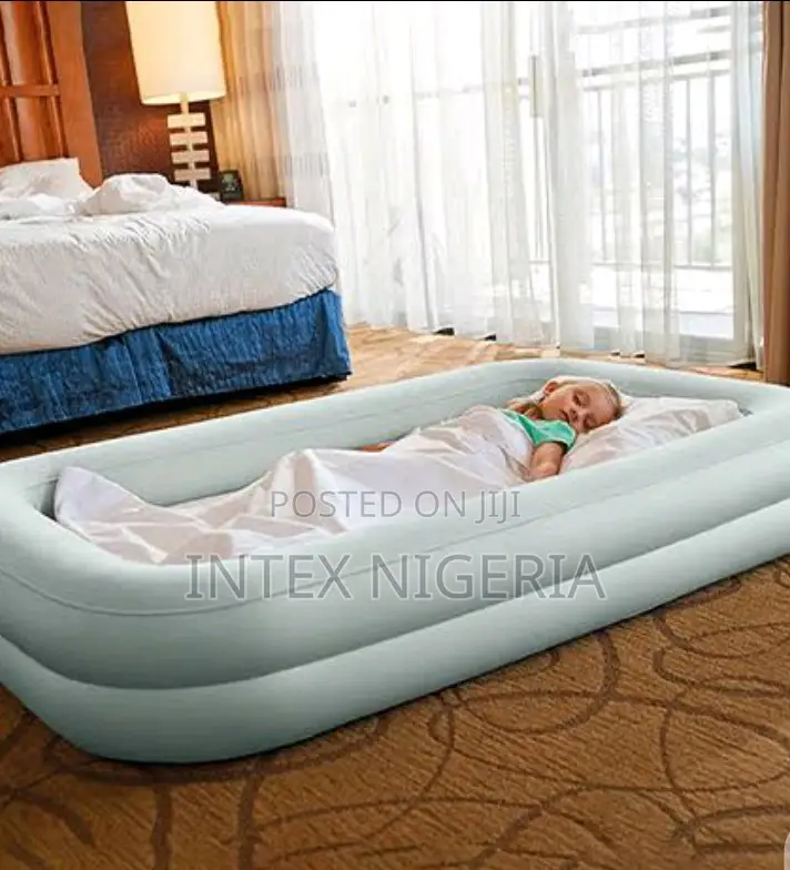Intex Kids Travel Bed Set With Hand Pump