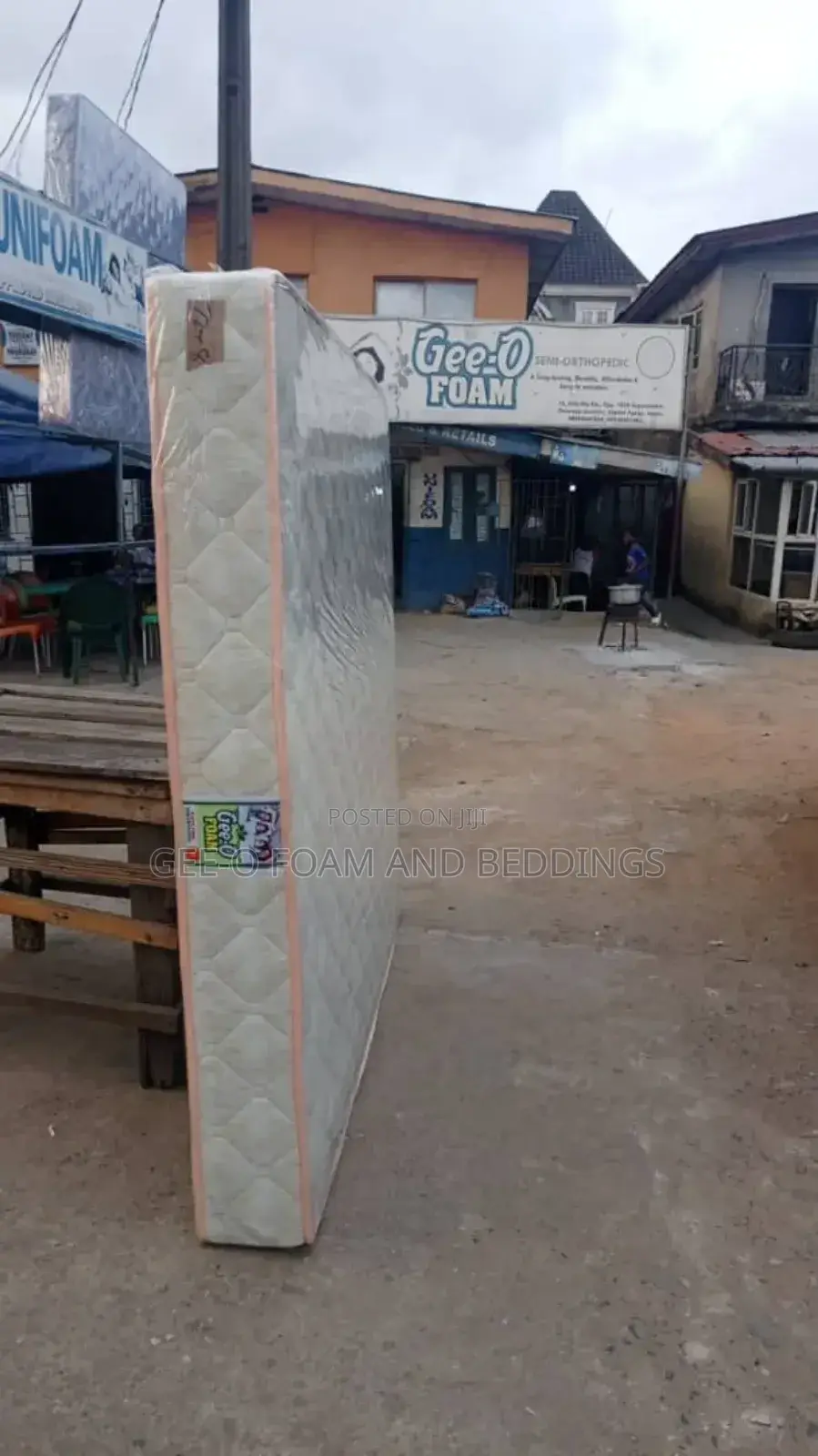 6x6 8 Inches Mattress (Orthopaedic Standard)