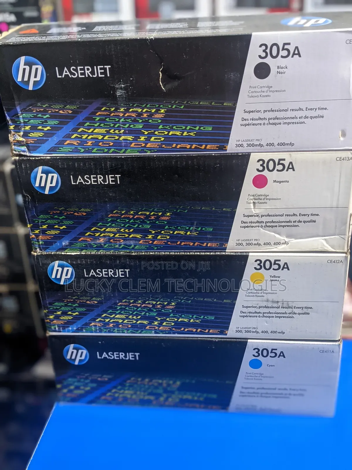 HP 305A Color Laserjet Toner Cartridge
