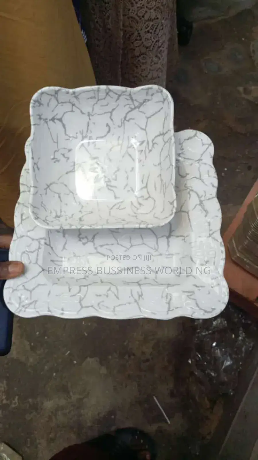 Unbreakable Set of Plates-6 Flat and 6 Deep Plates