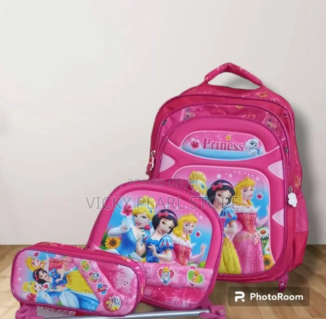 3in1 Character Children School Bag