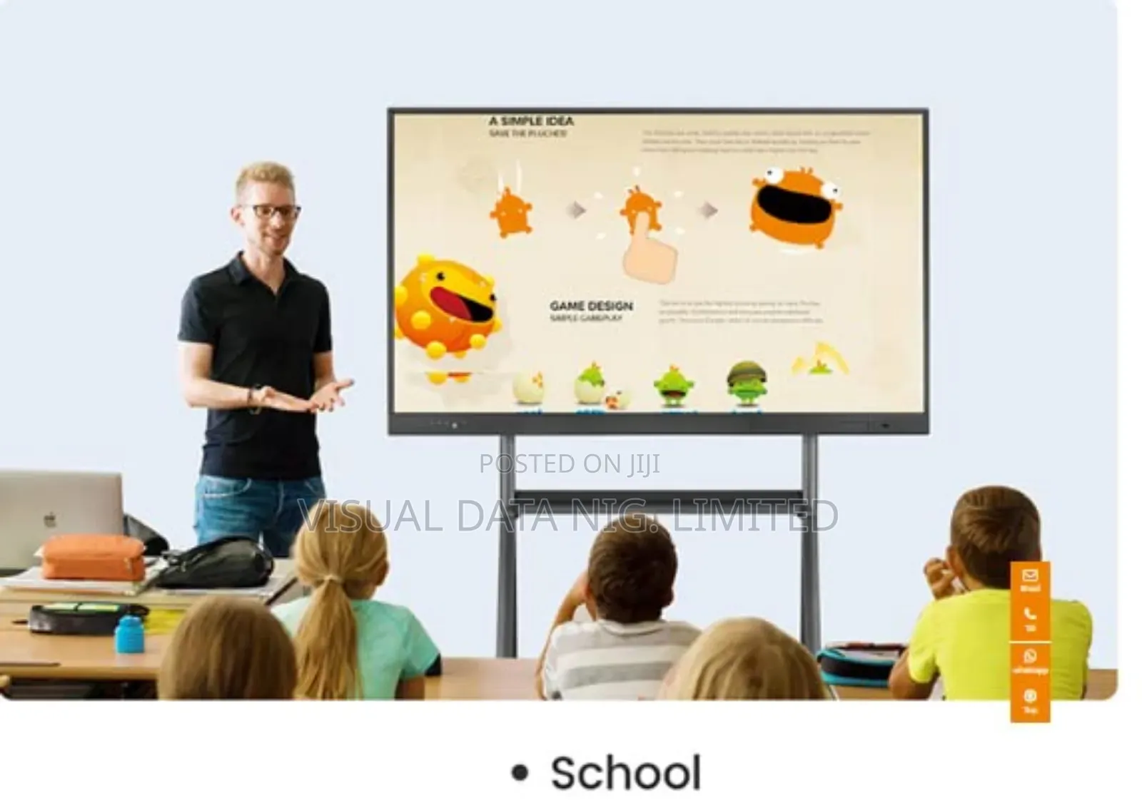 Interactive Flat Panel Rio Touch 96 Inches