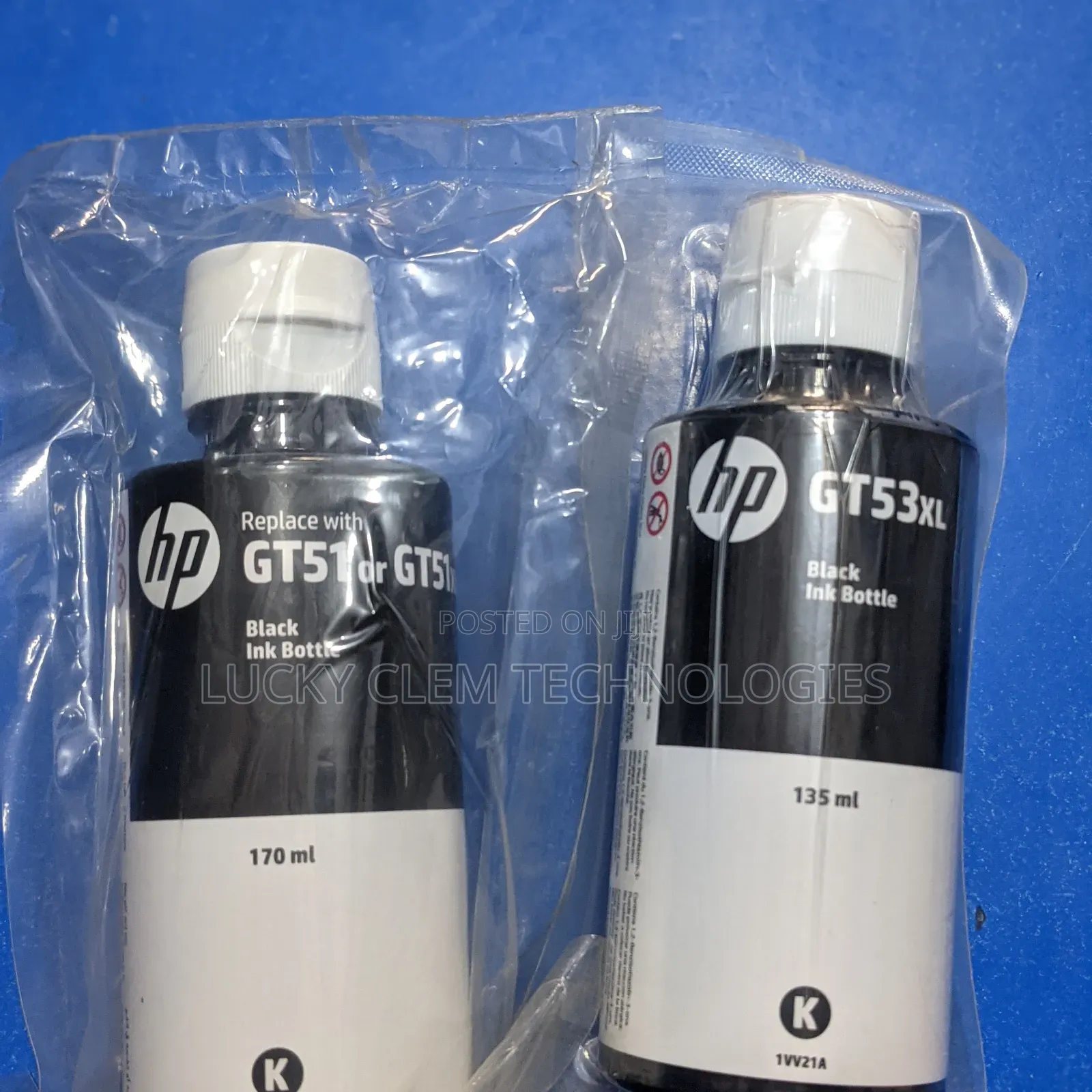 Hp Gt51 or Gt 53 Ink