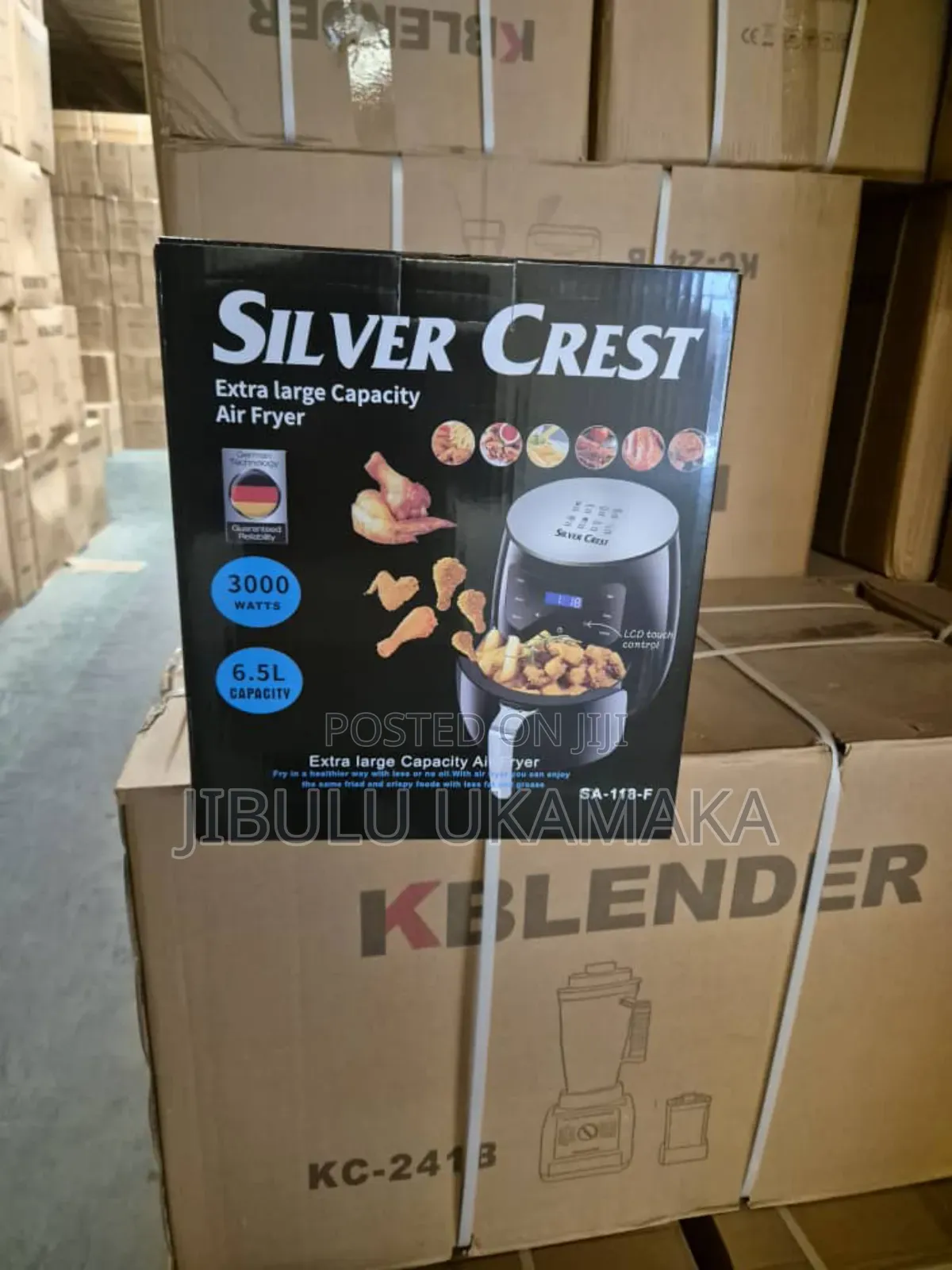 6.5 Silver Crest Digital Air Fryer