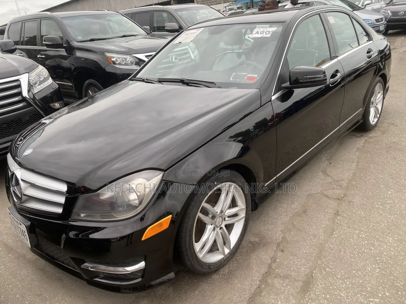 Mercedes-Benz C300 Sport 4Matic Sedan AWD (3.5L 6cyl 7A) 2013 Black